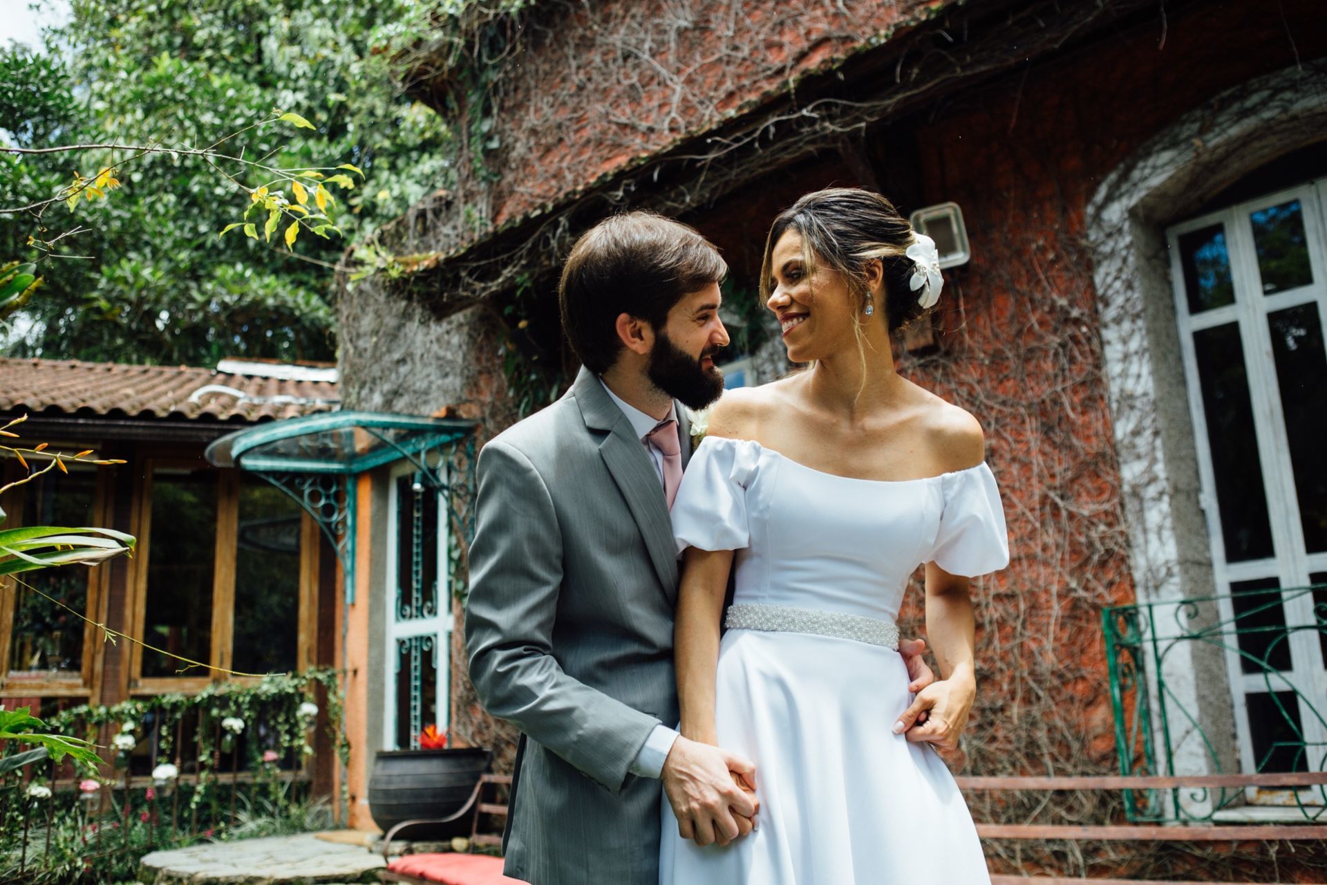 Foto Luciana & Daniel - Jardim Secreto - Penedo RJ - Imagem 156