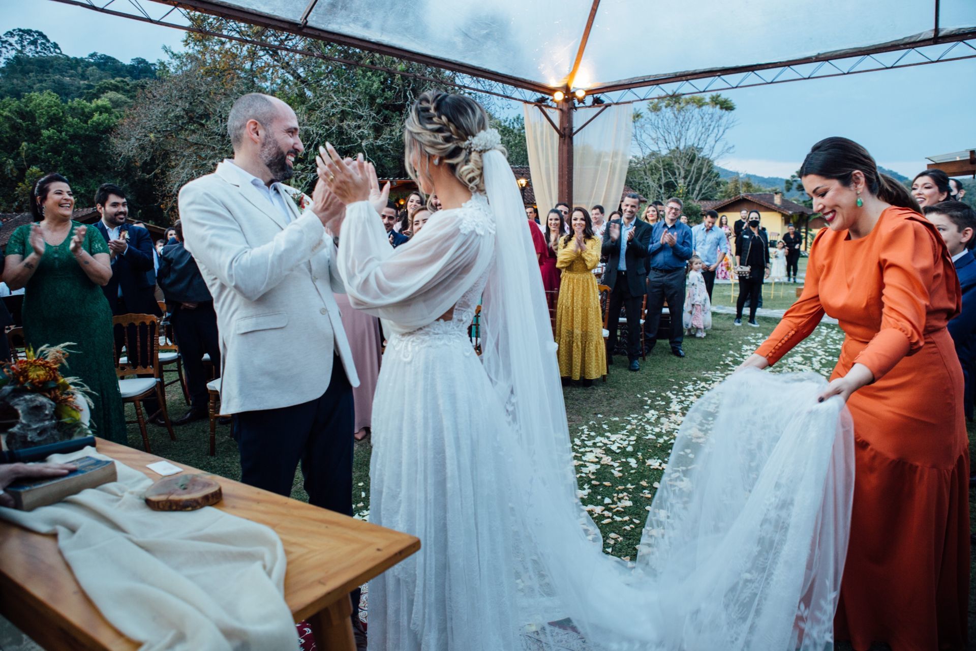 Foto Casamento Cynthia & Tcheli  - Pousada Rio das Pedras- Visconde de Mauá -RJ - Imagem 229
