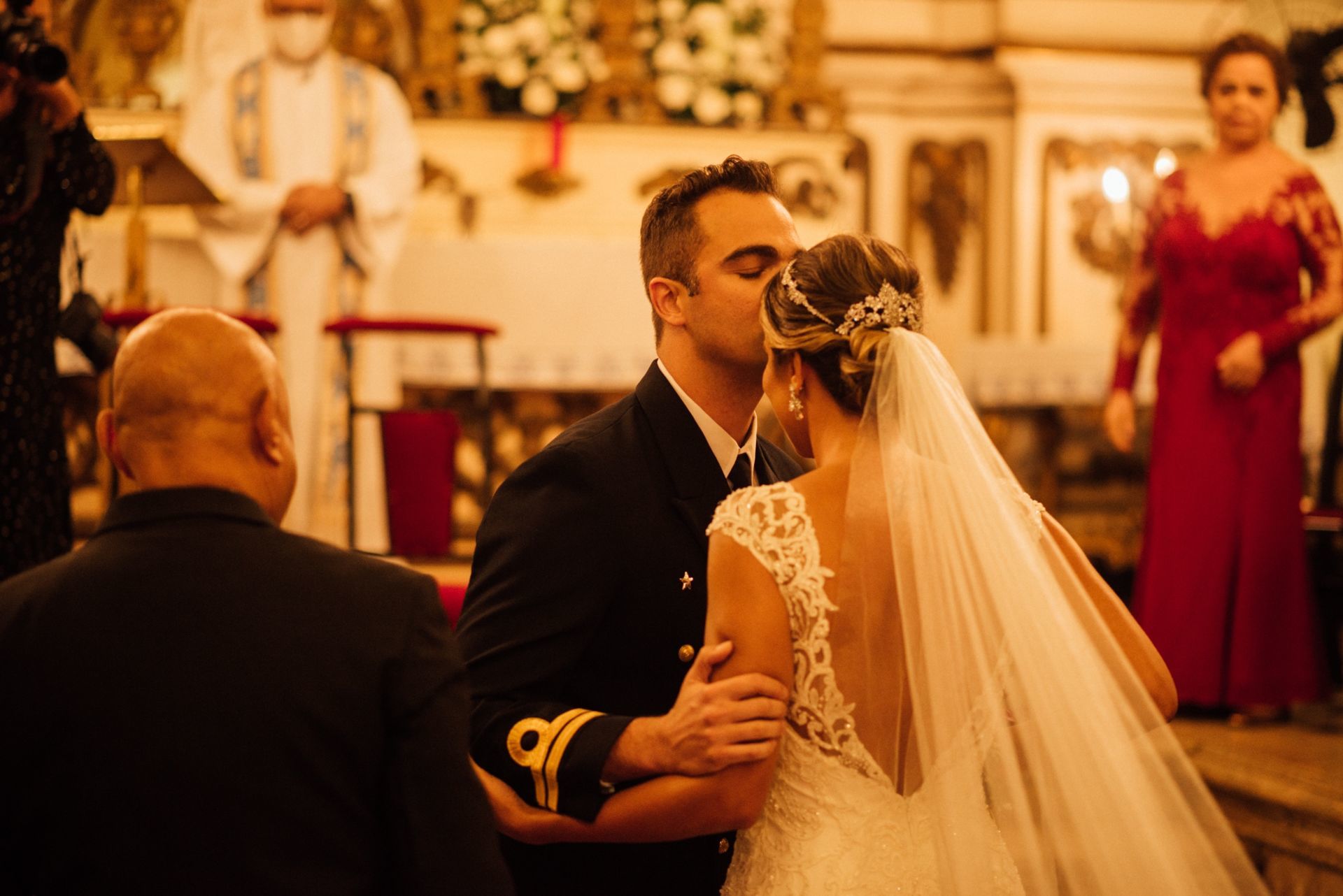 Foto Casamento Danielle & Vinicius - Igreja Sao José RJ- Cais do Oriente RJ - Imagem 83