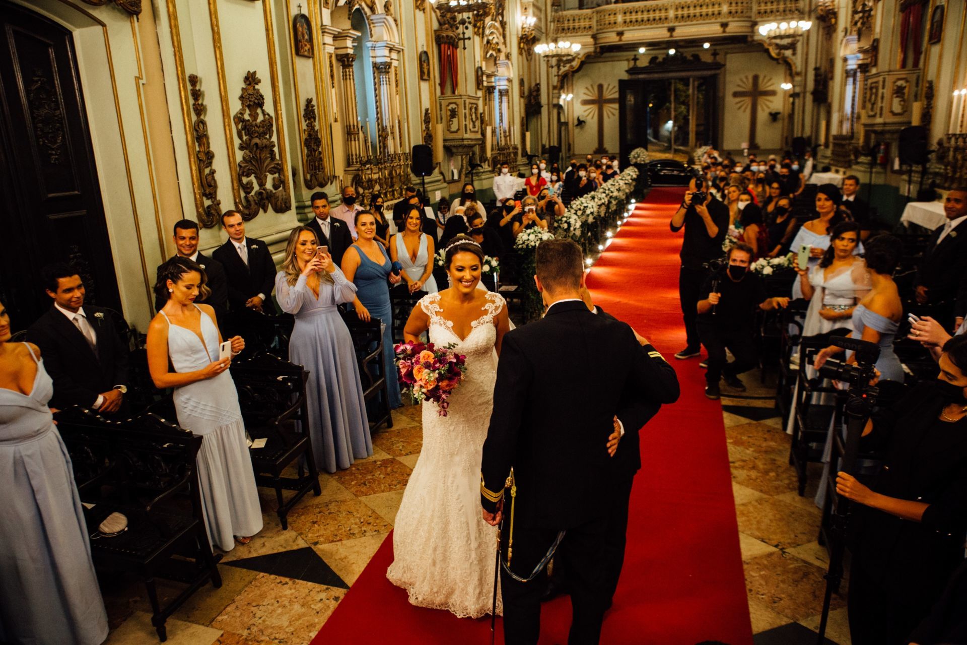 Foto Casamento Danielle & Vinicius - Igreja Sao José RJ- Cais do Oriente RJ - Imagem 82
