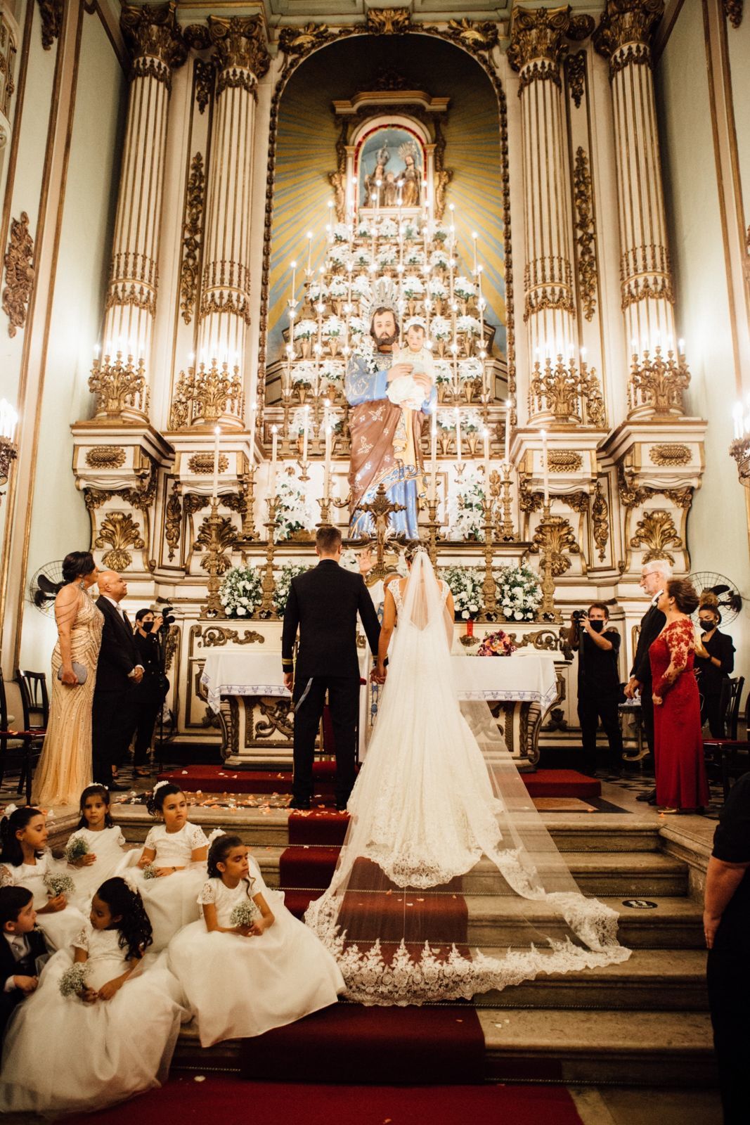 Foto Casamento Danielle & Vinicius - Igreja Sao José RJ- Cais do Oriente RJ - Imagem 129