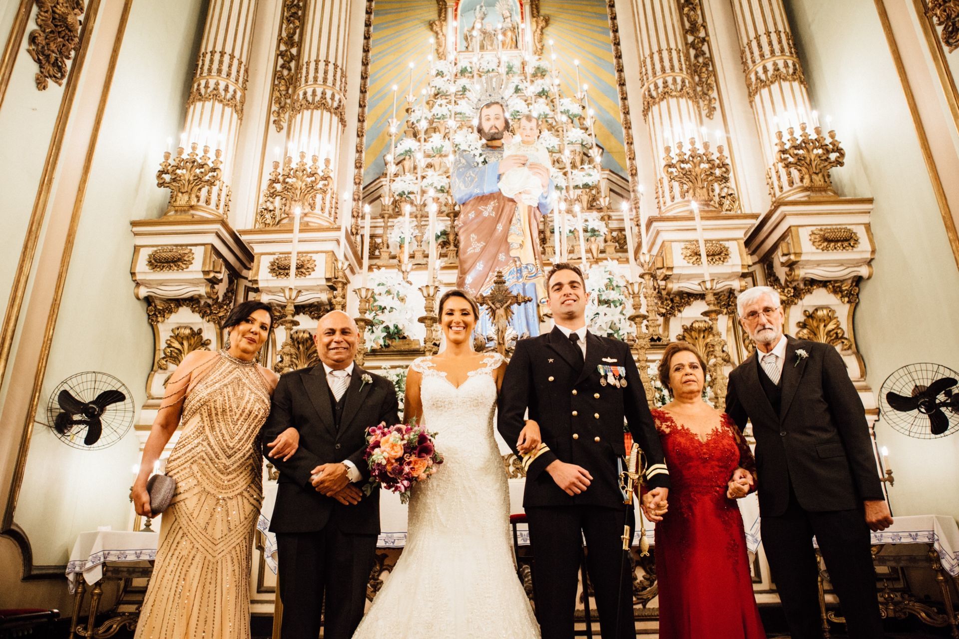 Foto Casamento Danielle & Vinicius - Igreja Sao José RJ- Cais do Oriente RJ - Imagem 136