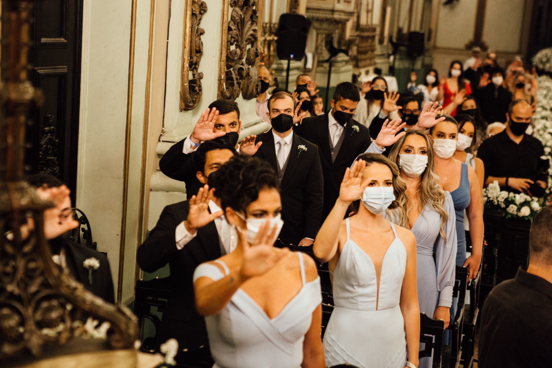 Foto Casamento Danielle & Vinicius - Igreja Sao José RJ- Cais do Oriente RJ - Imagem 124