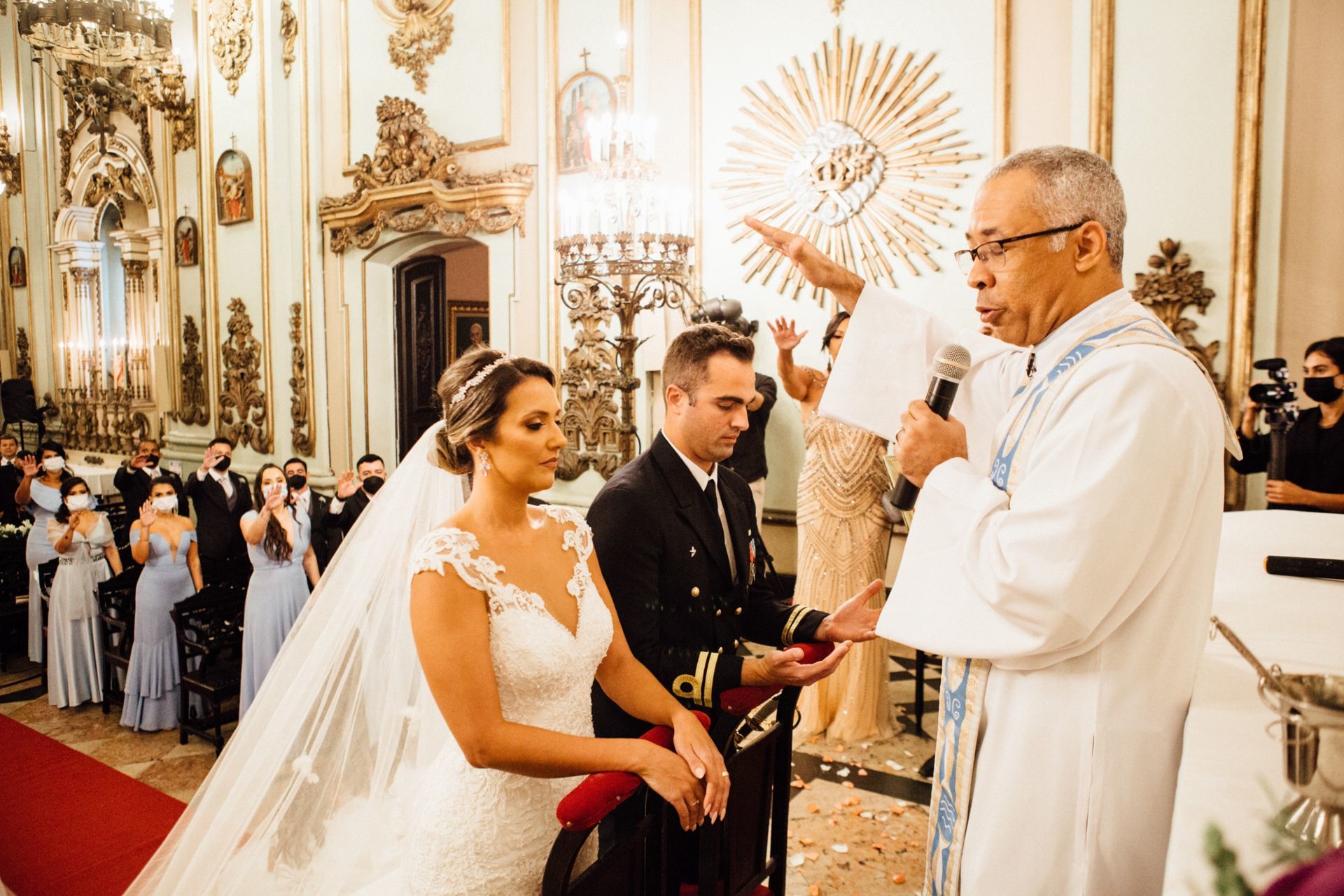 Foto Casamento Danielle & Vinicius - Igreja Sao José RJ- Cais do Oriente RJ - Imagem 122