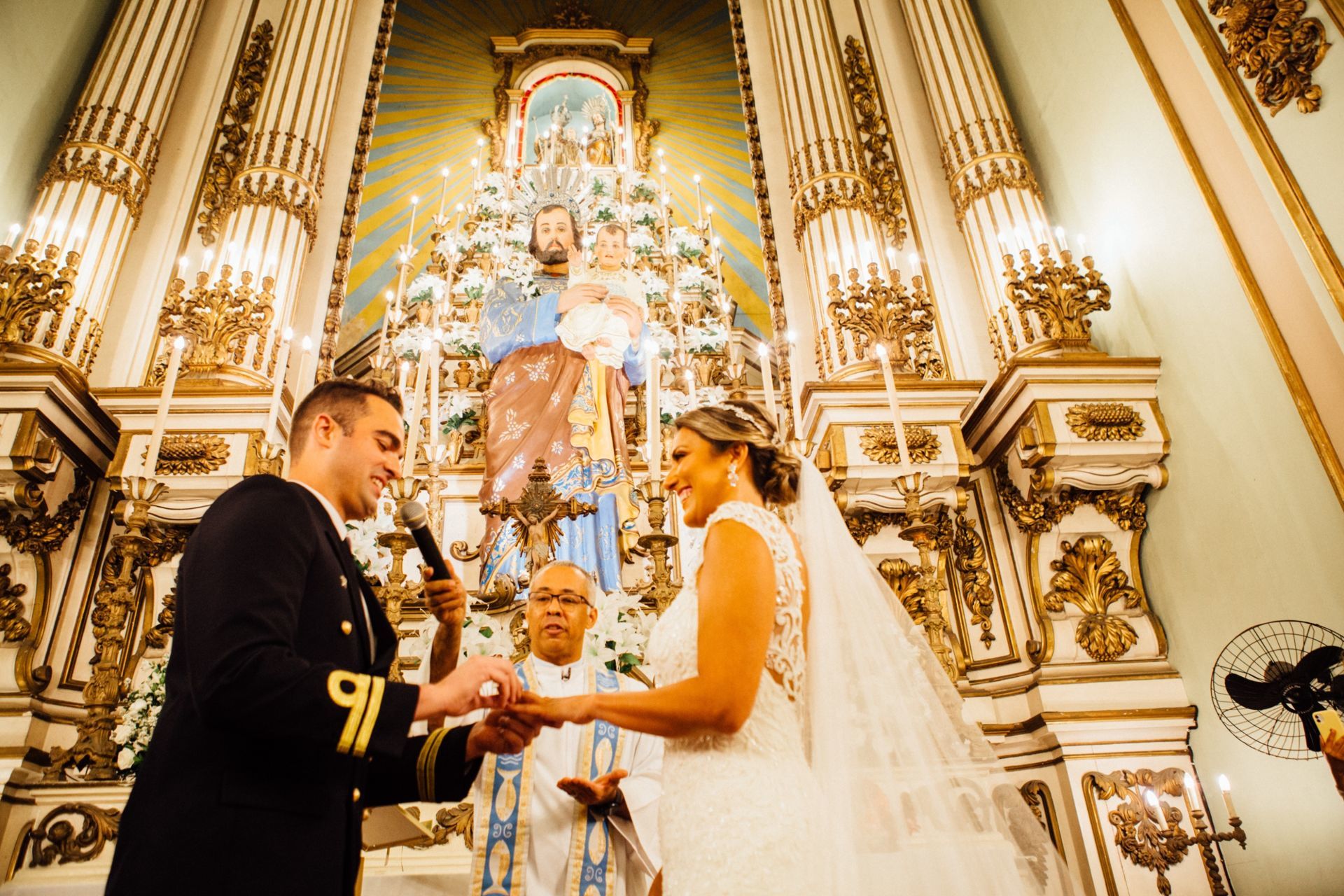 Foto Casamento Danielle & Vinicius - Igreja Sao José RJ- Cais do Oriente RJ - Imagem 117