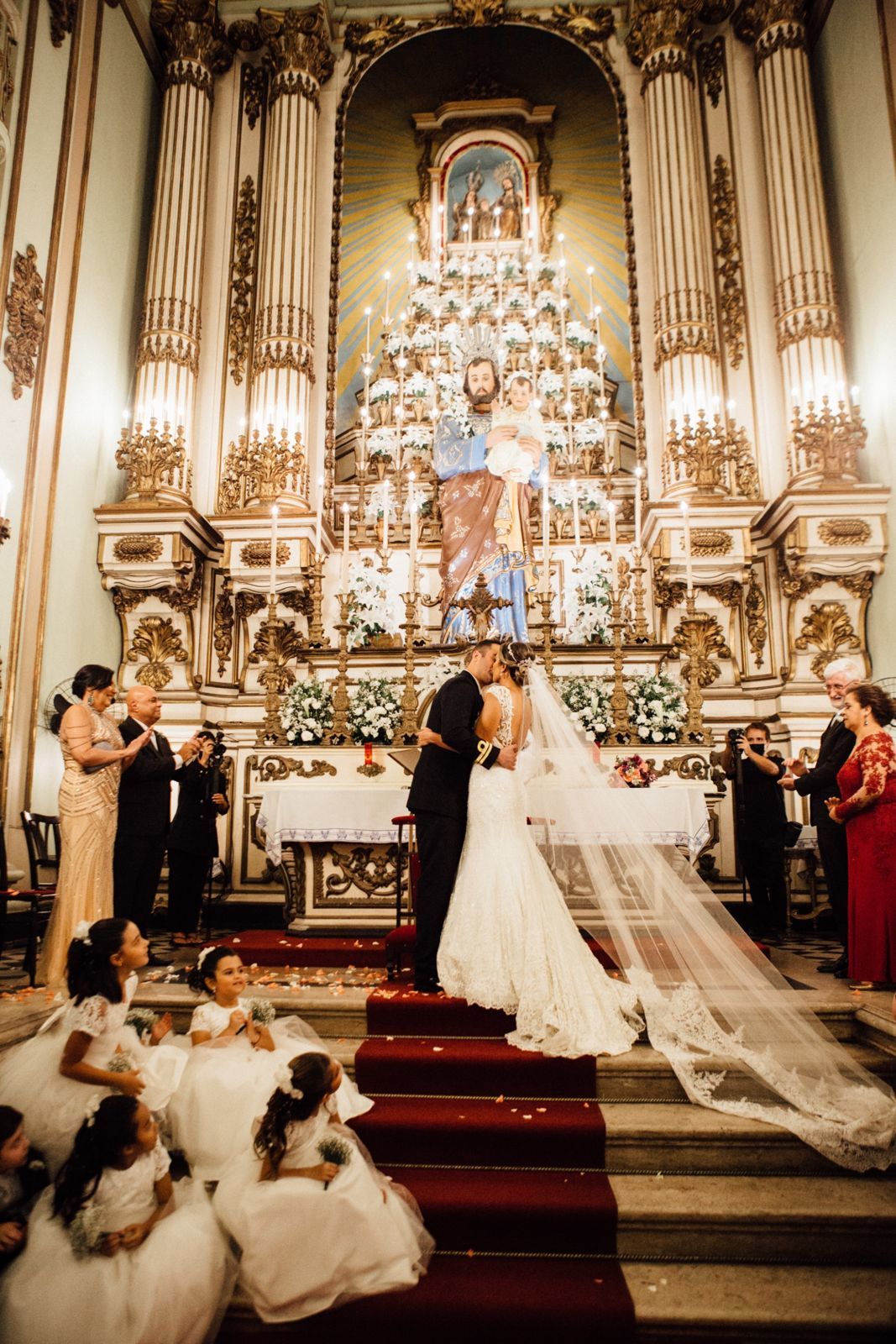 Foto Casamento Danielle & Vinicius - Igreja Sao José RJ- Cais do Oriente RJ - Imagem 130