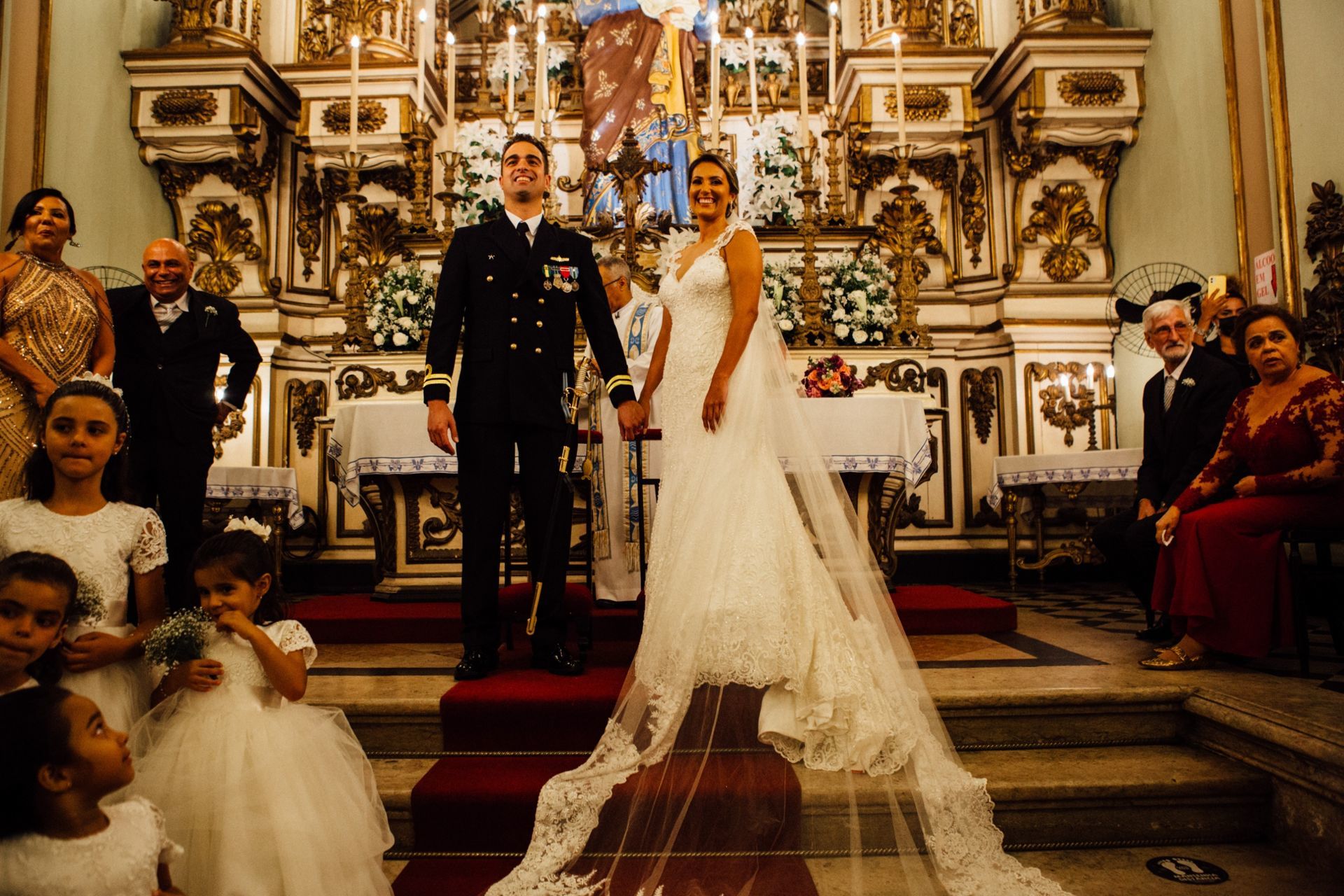 Foto Casamento Danielle & Vinicius - Igreja Sao José RJ- Cais do Oriente RJ - Imagem 115