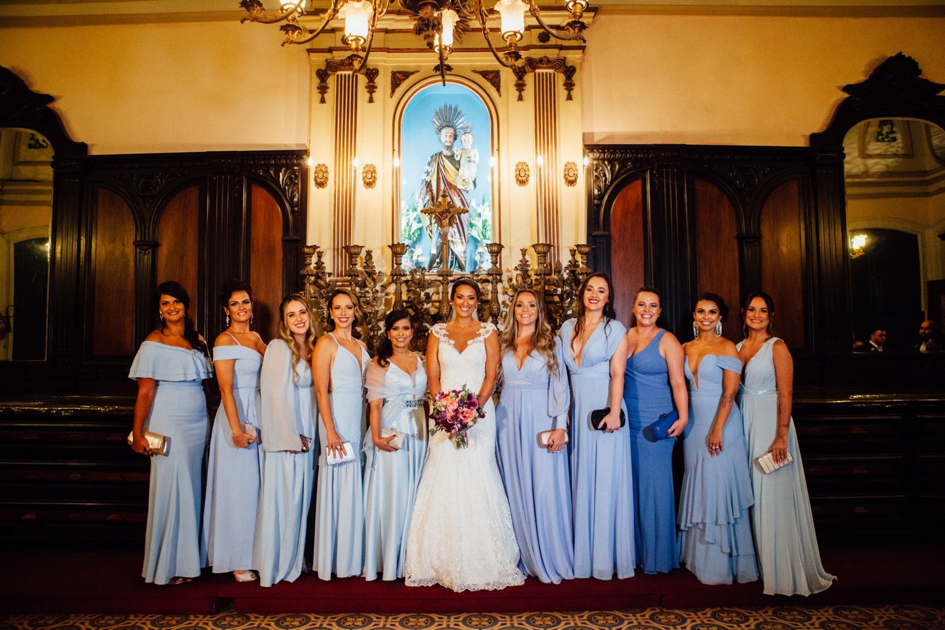 Foto Casamento Danielle & Vinicius - Igreja Sao José RJ- Cais do Oriente RJ - Imagem 146