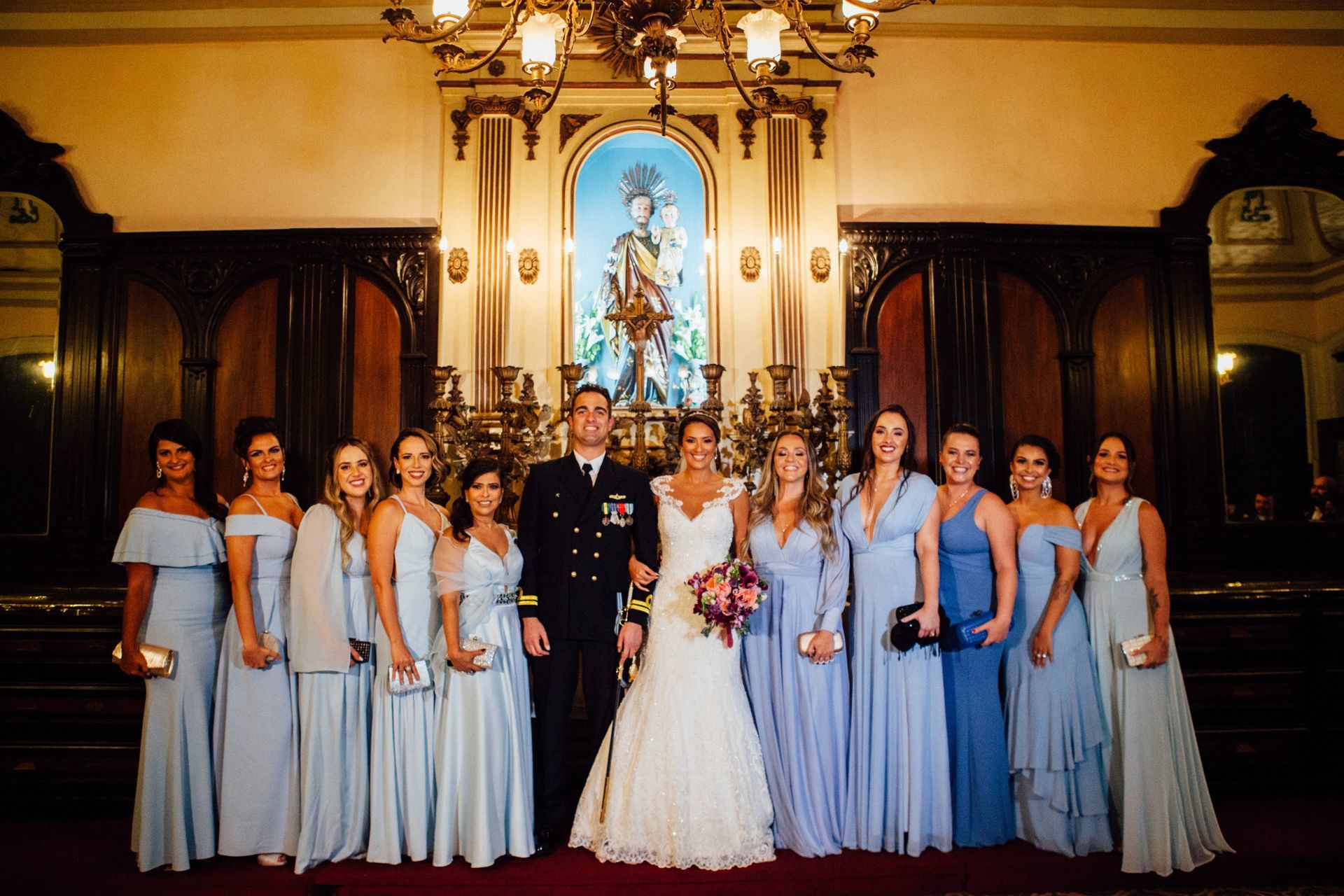 Foto Casamento Danielle & Vinicius - Igreja Sao José RJ- Cais do Oriente RJ - Imagem 145