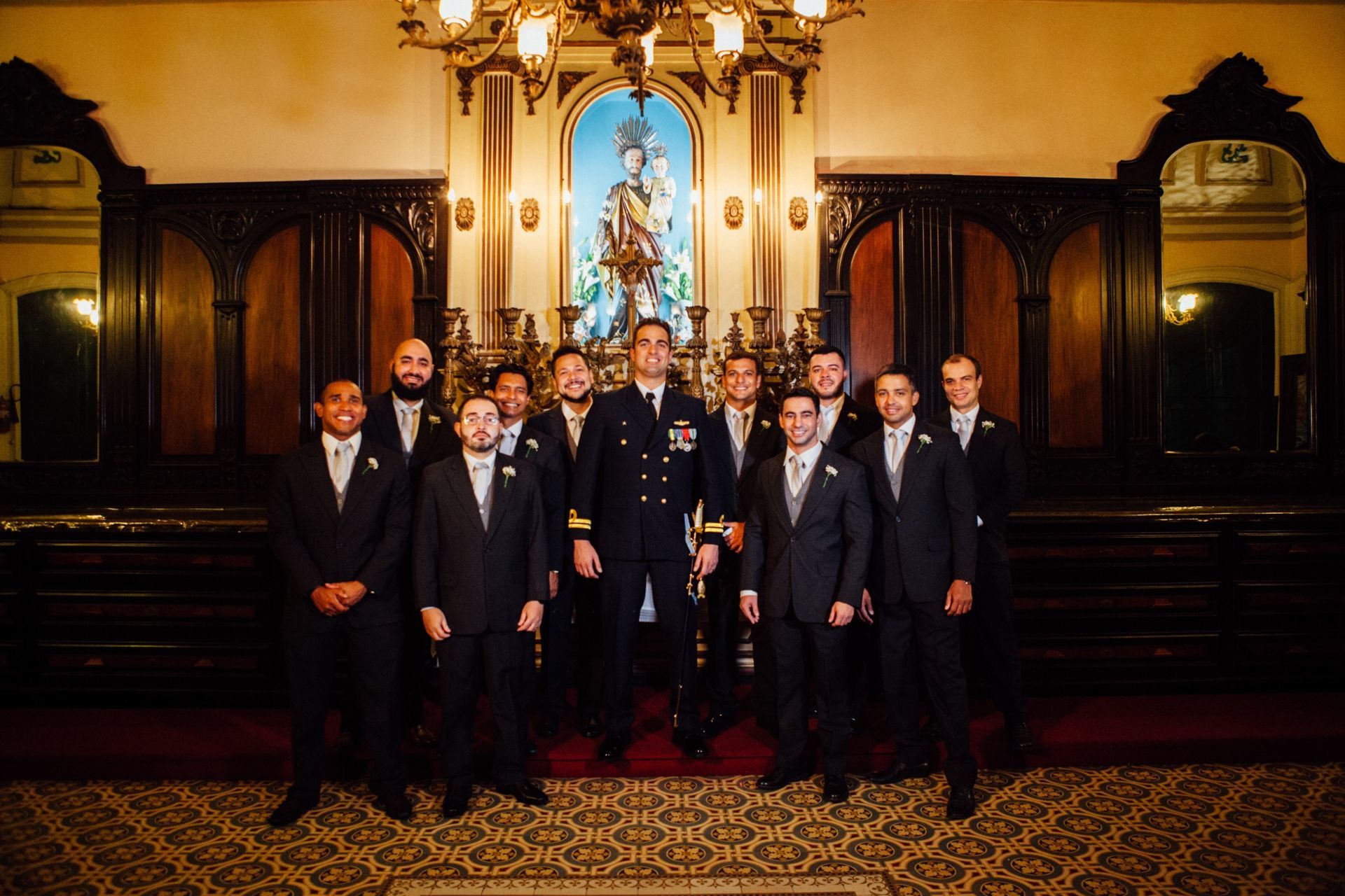 Foto Casamento Danielle & Vinicius - Igreja Sao José RJ- Cais do Oriente RJ - Imagem 150