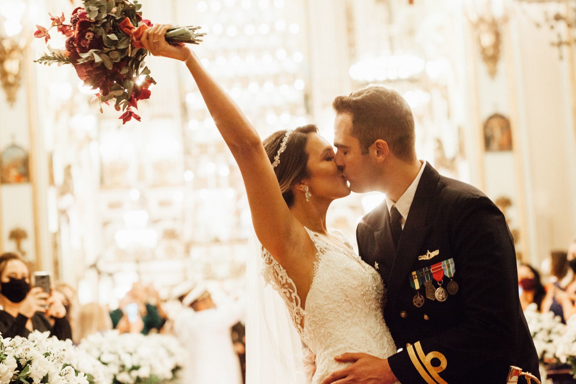 Foto Casamento Danielle & Vinicius - Igreja Sao José RJ- Cais do Oriente RJ - Imagem 144