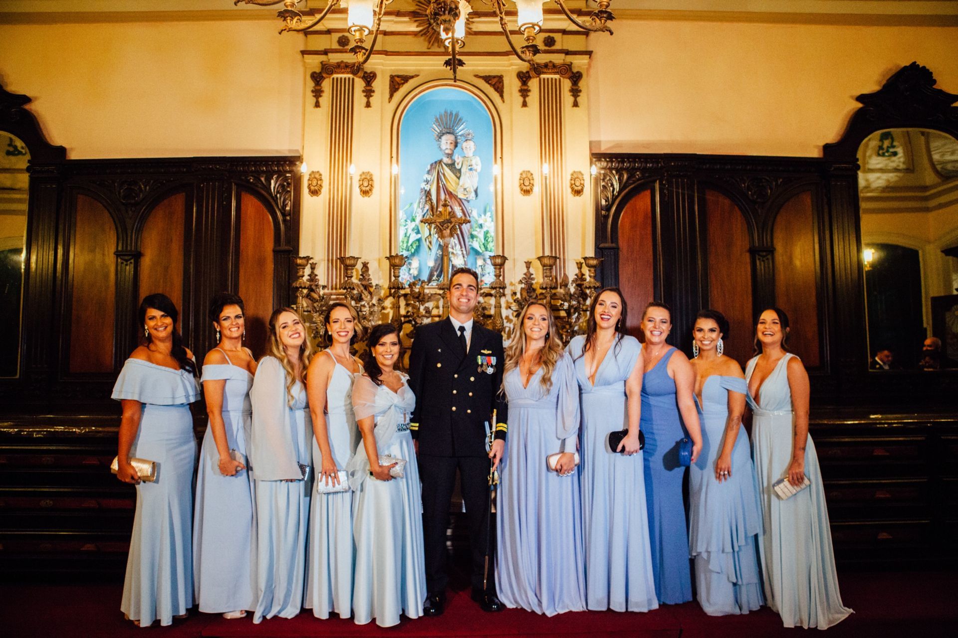 Foto Casamento Danielle & Vinicius - Igreja Sao José RJ- Cais do Oriente RJ - Imagem 147