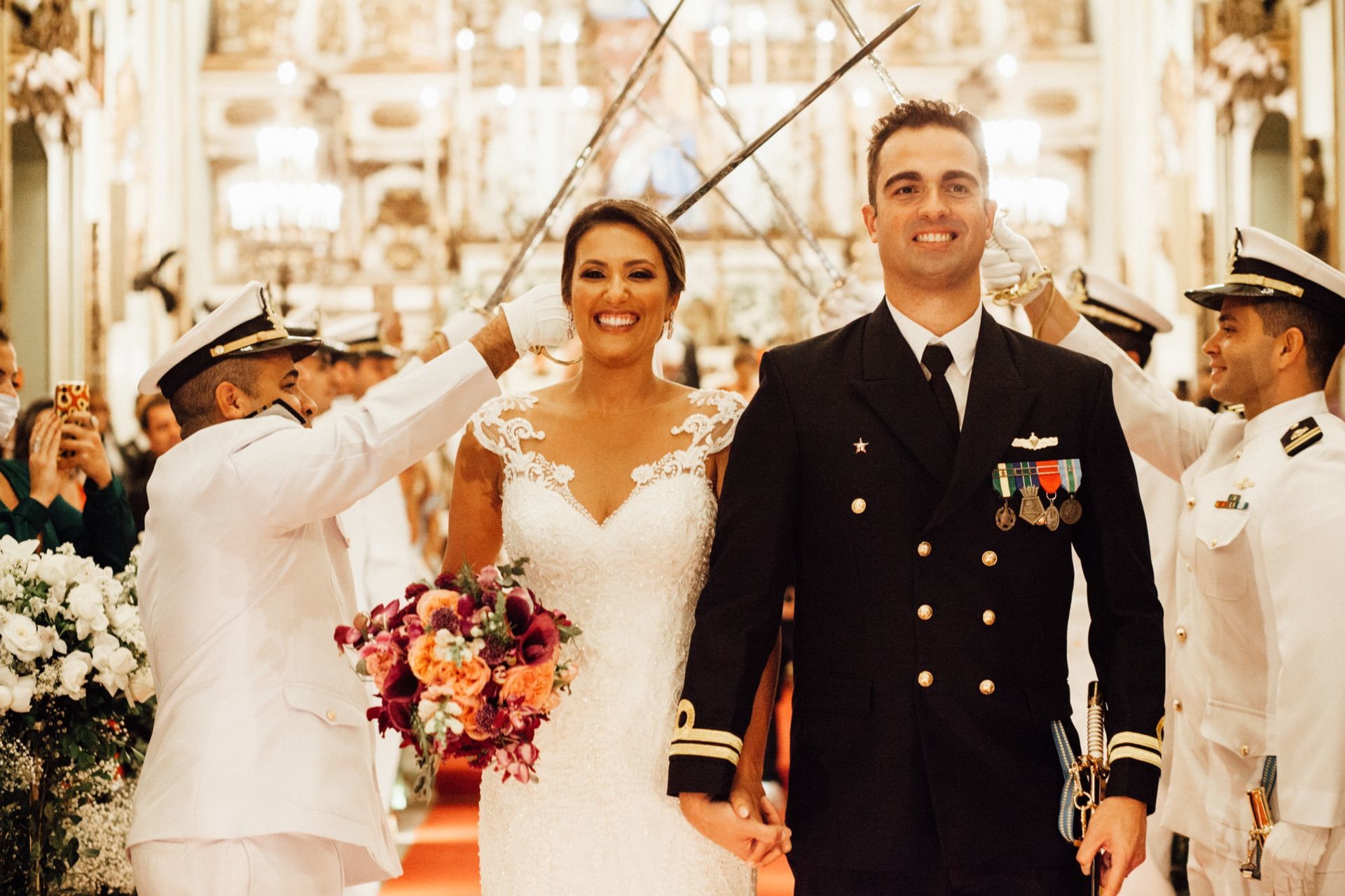 Foto Casamento Danielle & Vinicius - Igreja Sao José RJ- Cais do Oriente RJ - Imagem 143