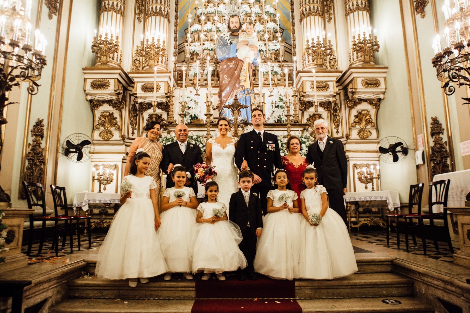 Foto Casamento Danielle & Vinicius - Igreja Sao José RJ- Cais do Oriente RJ - Imagem 138