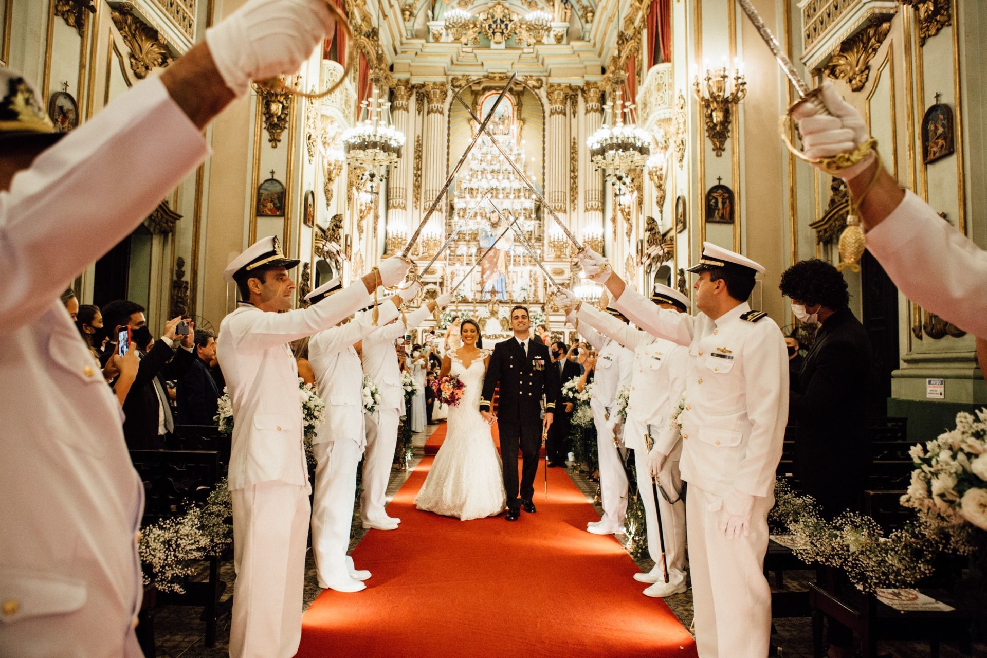 Foto Casamento Danielle & Vinicius - Igreja Sao José RJ- Cais do Oriente RJ - Imagem 141