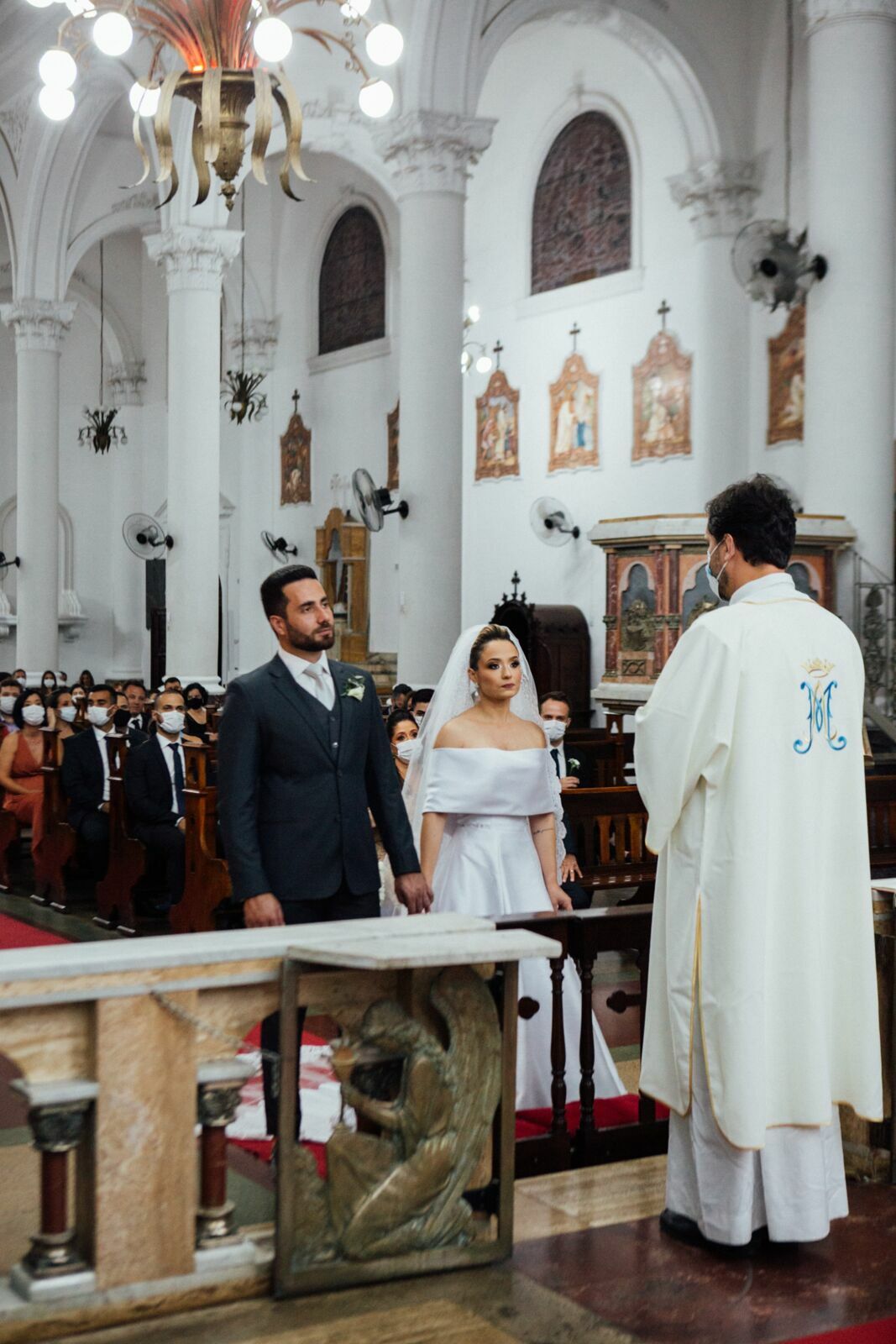 Foto Casamento Camila e Leon - Igreja Matriz e La Belle Maison - Resende RJ - Imagem 88