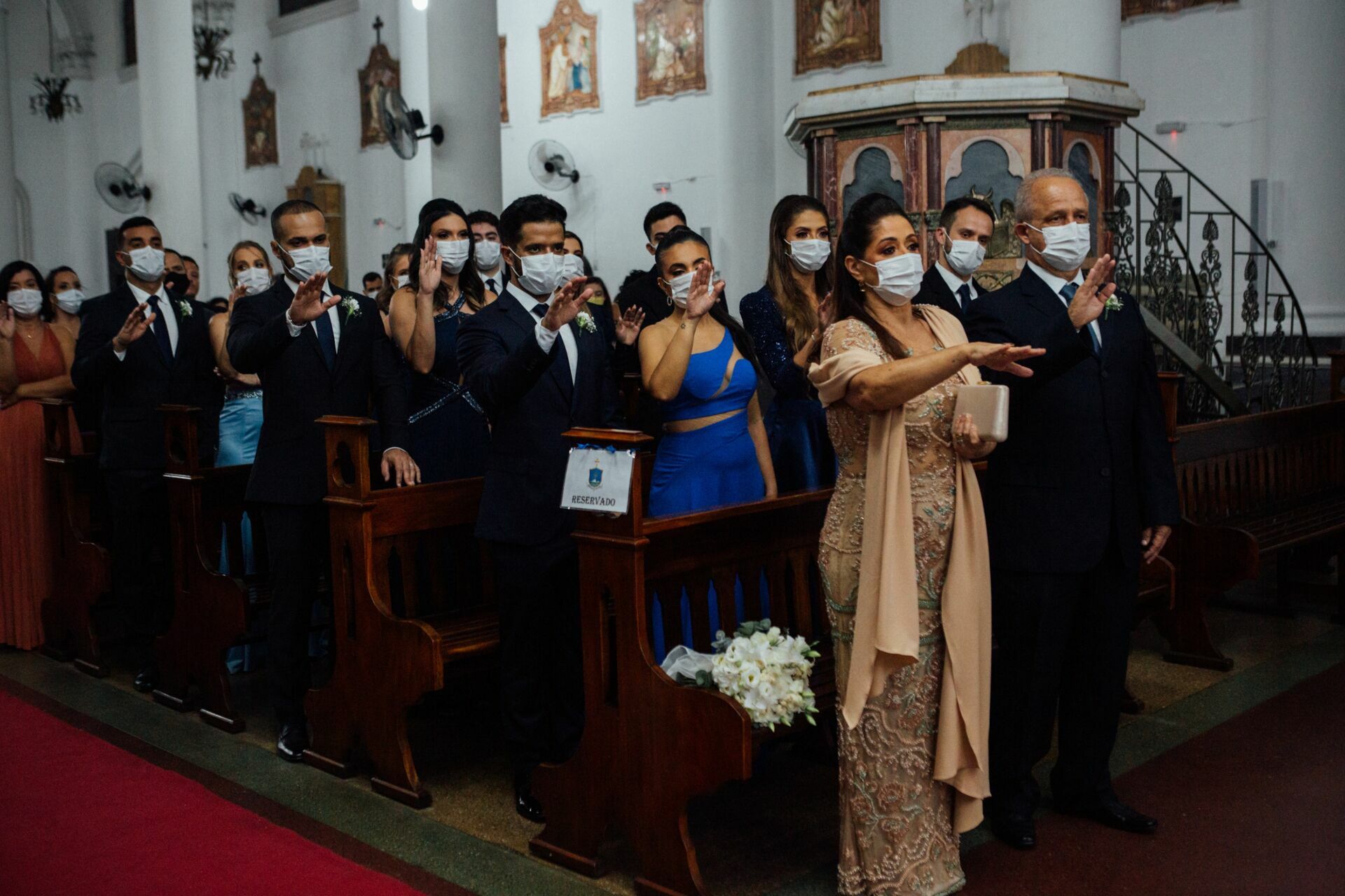 Foto Casamento Camila e Leon - Igreja Matriz e La Belle Maison - Resende RJ - Imagem 98