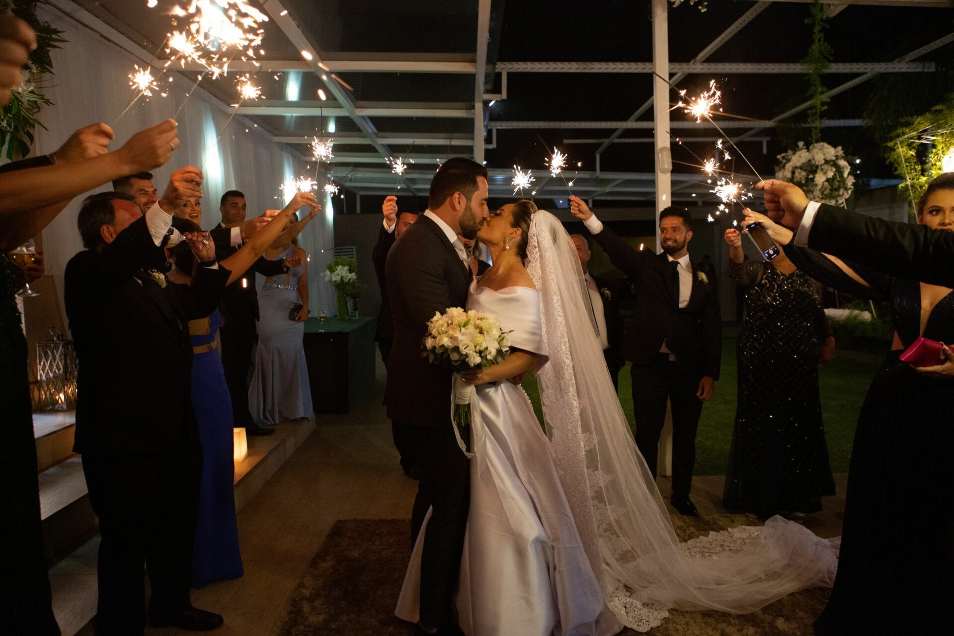 Foto Casamento Camila e Leon - Igreja Matriz e La Belle Maison - Resende RJ - Imagem 123