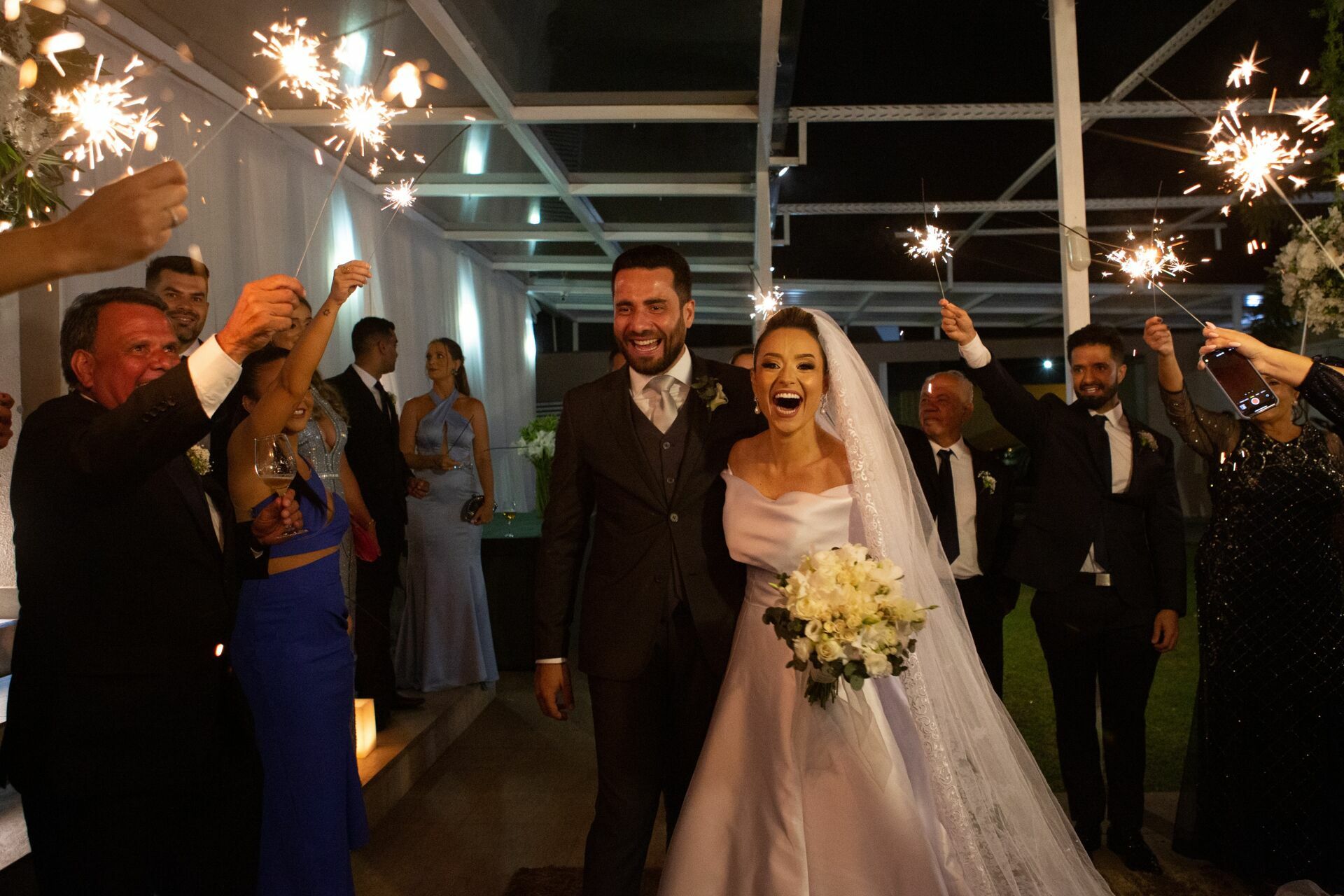 Foto Casamento Camila e Leon - Igreja Matriz e La Belle Maison - Resende RJ - Imagem 126