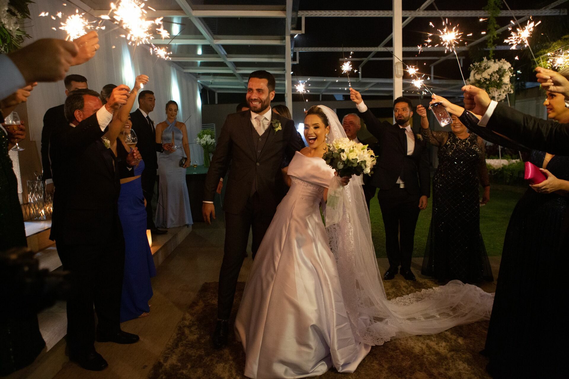 Foto Casamento Camila e Leon - Igreja Matriz e La Belle Maison - Resende RJ - Imagem 125