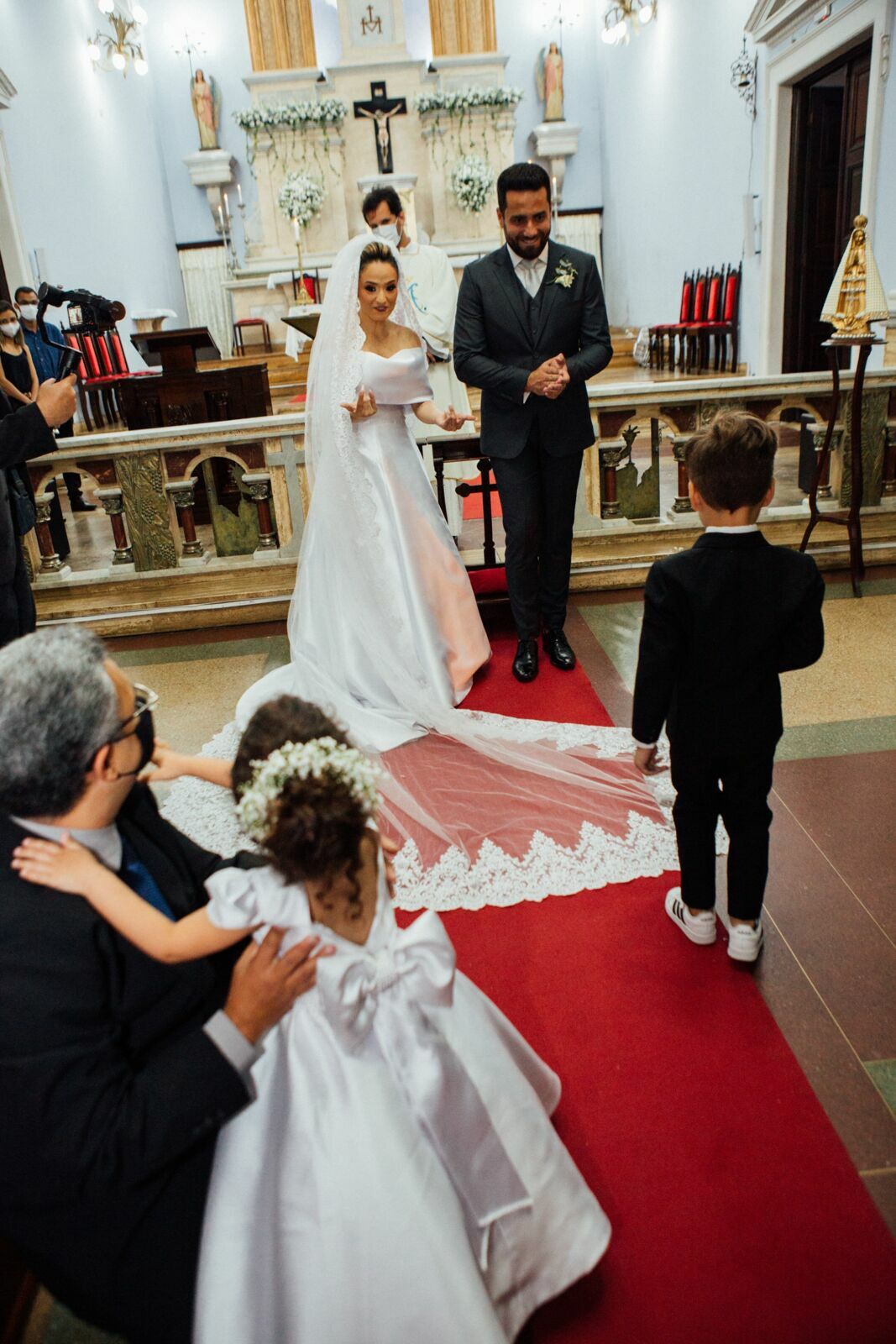 Foto Casamento Camila e Leon - Igreja Matriz e La Belle Maison - Resende RJ - Imagem 93