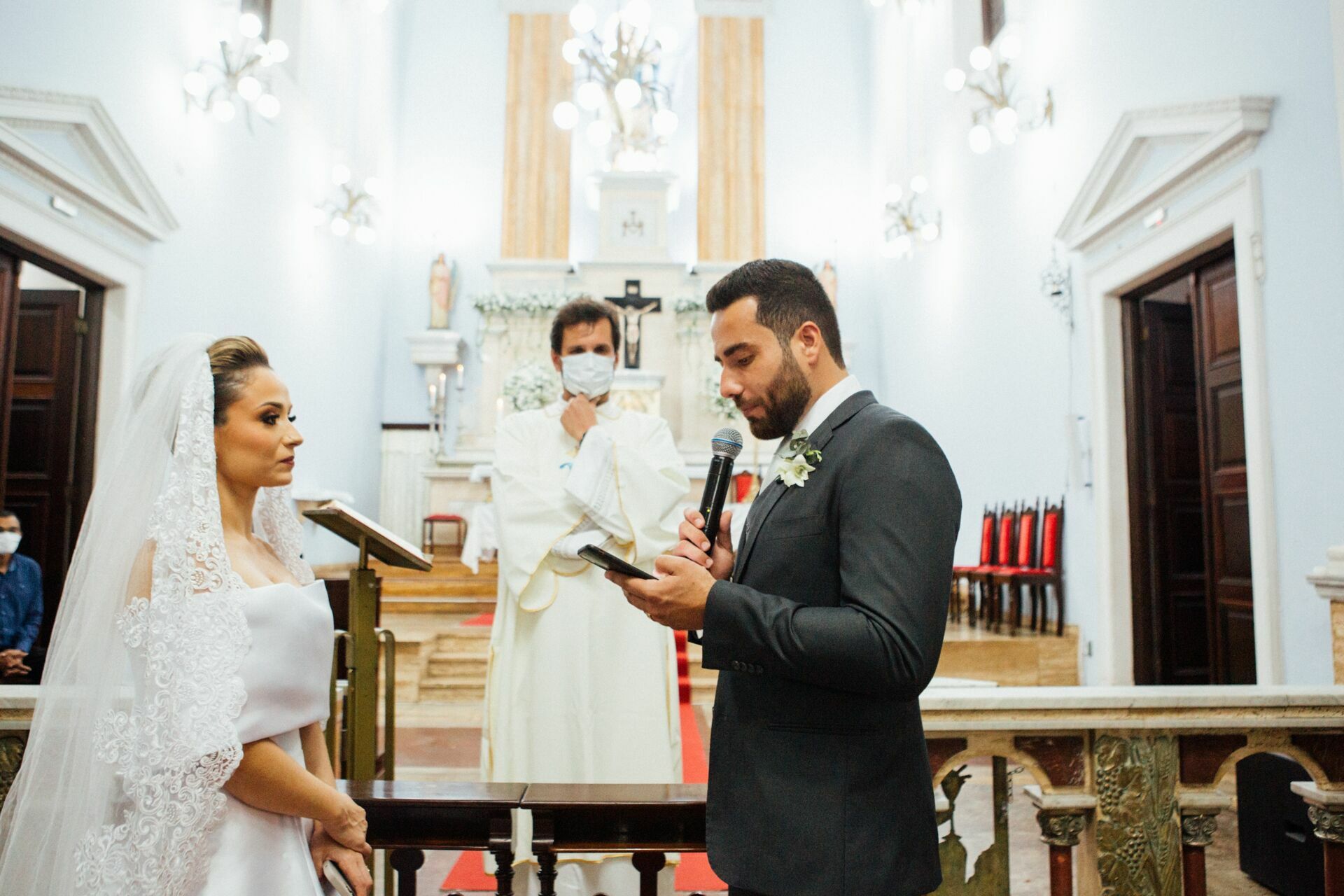 Foto Casamento Camila e Leon - Igreja Matriz e La Belle Maison - Resende RJ - Imagem 104