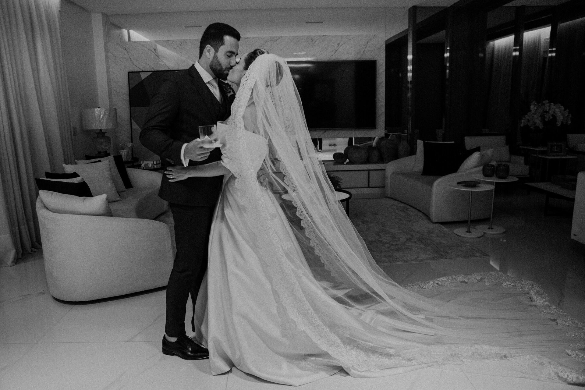 Foto Casamento Camila e Leon - Igreja Matriz e La Belle Maison - Resende RJ - Imagem 116