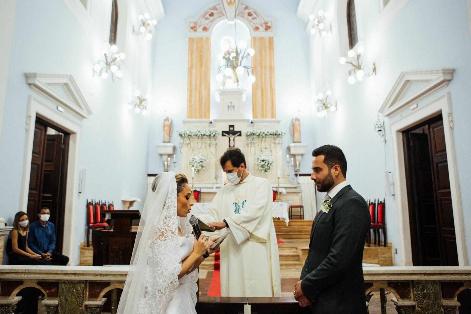 Foto Casamento Camila e Leon - Igreja Matriz e La Belle Maison - Resende RJ - Imagem 106