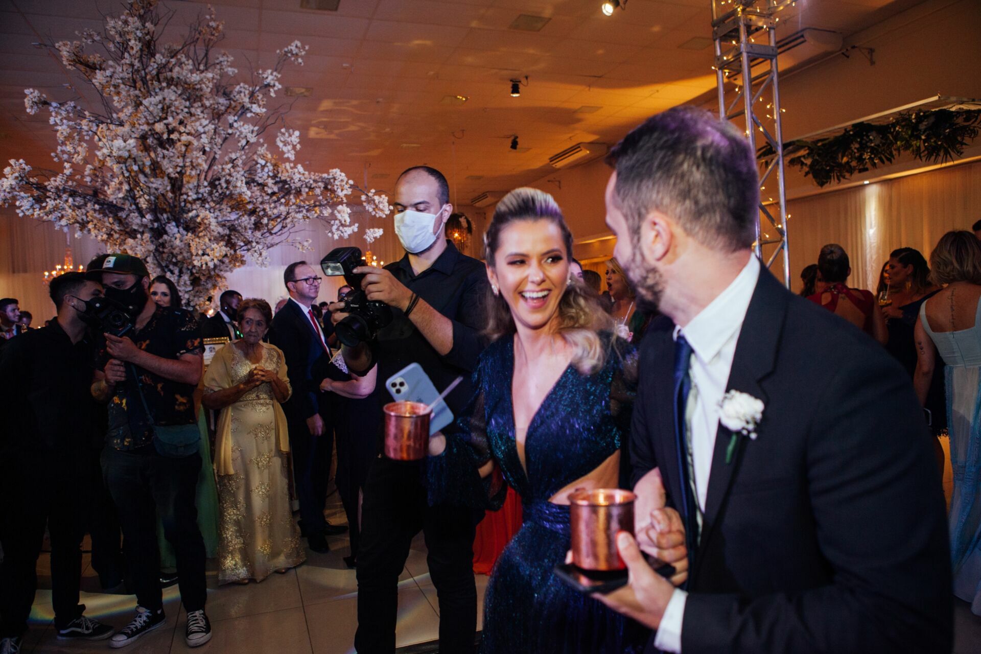 Foto Casamento Camila e Leon - Igreja Matriz e La Belle Maison - Resende RJ - Imagem 158