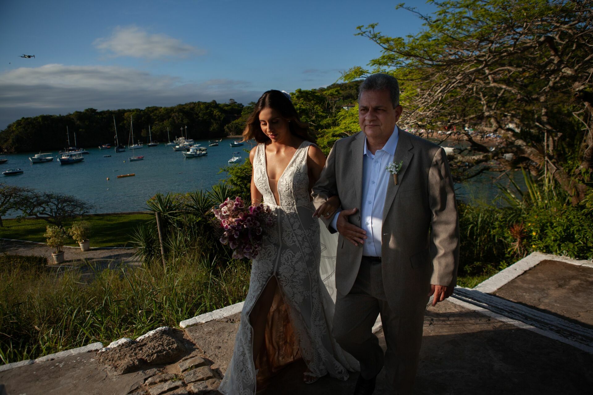 Foto Casamento Isadora e Adam - Igreja de Sant' Ana -Iate Clube  Búzios - RJ - Imagem 93