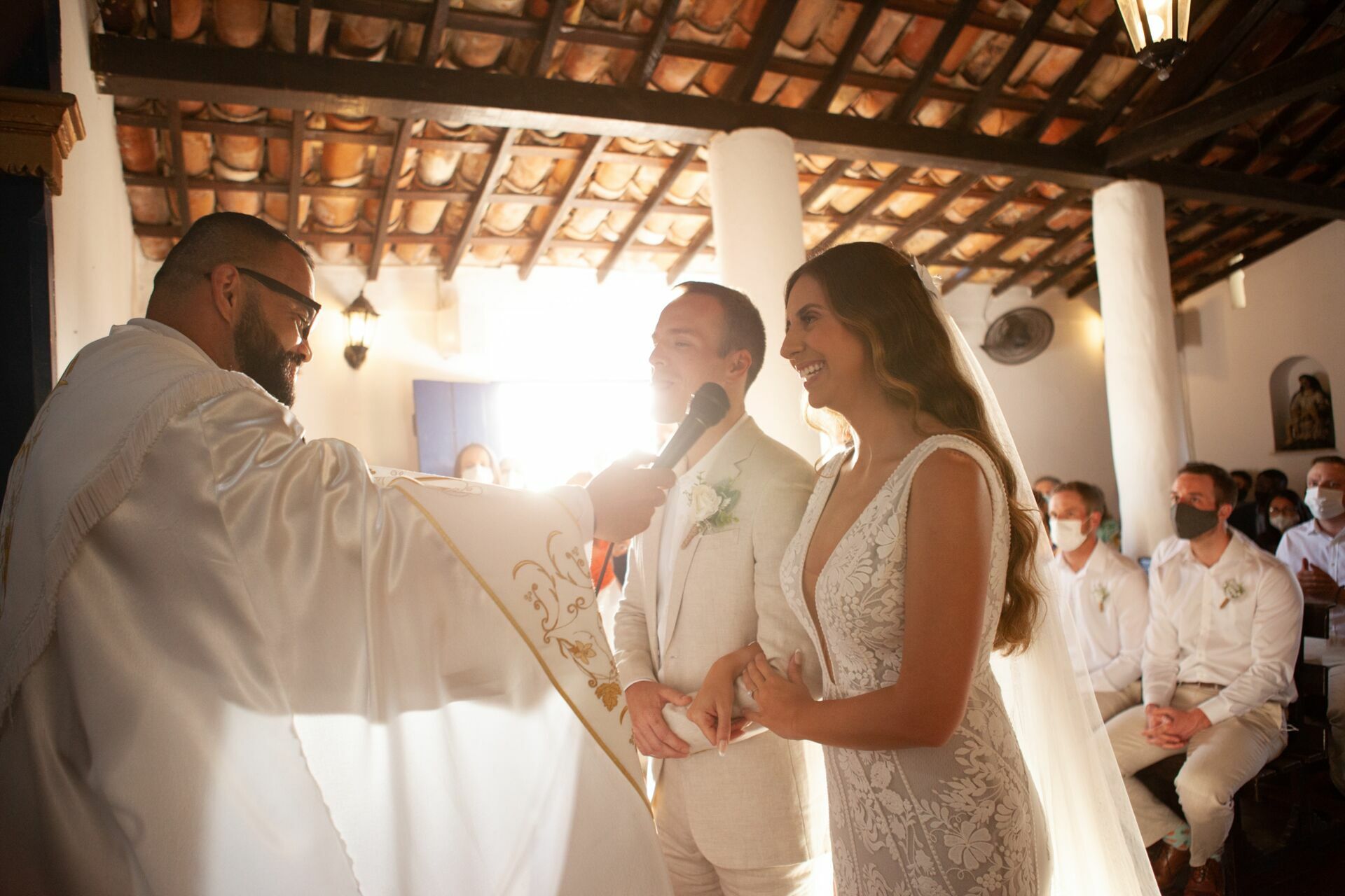 Foto Casamento Isadora e Adam - Igreja de Sant' Ana -Iate Clube  Búzios - RJ - Imagem 106