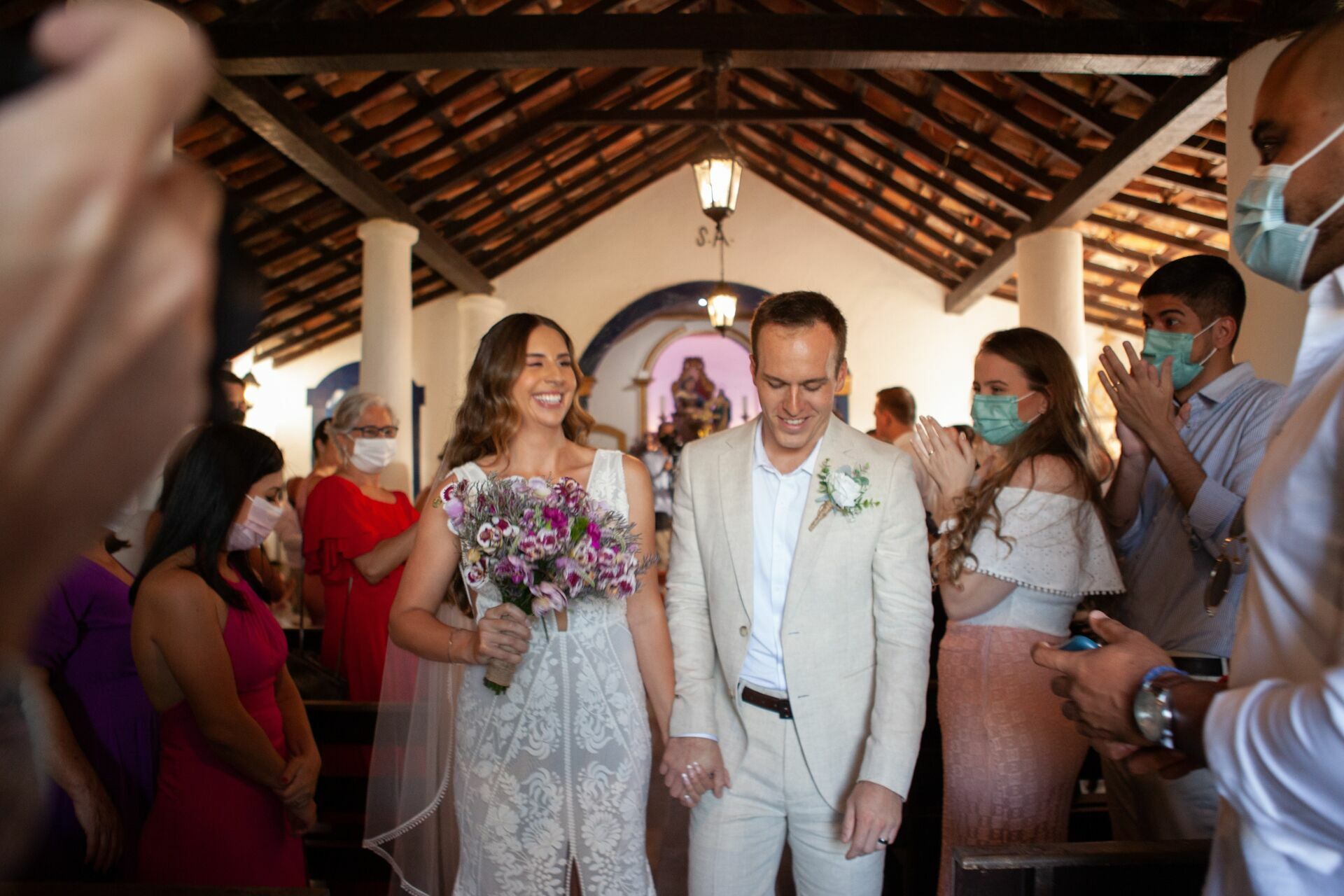 Foto Casamento Isadora e Adam - Igreja de Sant' Ana -Iate Clube  Búzios - RJ - Imagem 125