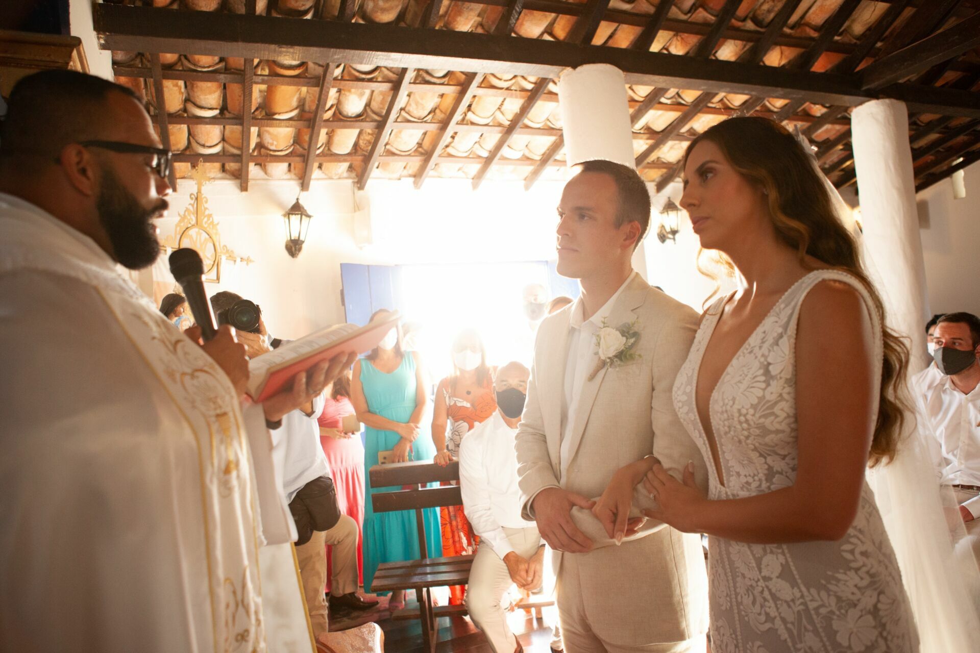 Foto Casamento Isadora e Adam - Igreja de Sant' Ana -Iate Clube  Búzios - RJ - Imagem 105