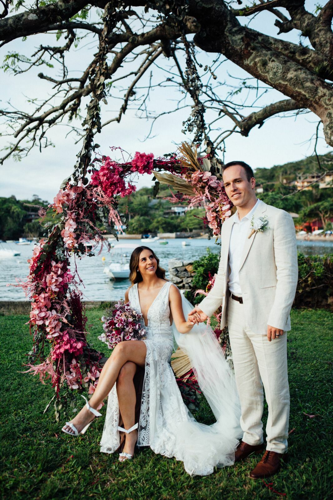 Foto Casamento Isadora e Adam - Igreja de Sant' Ana -Iate Clube  Búzios - RJ - Imagem 157