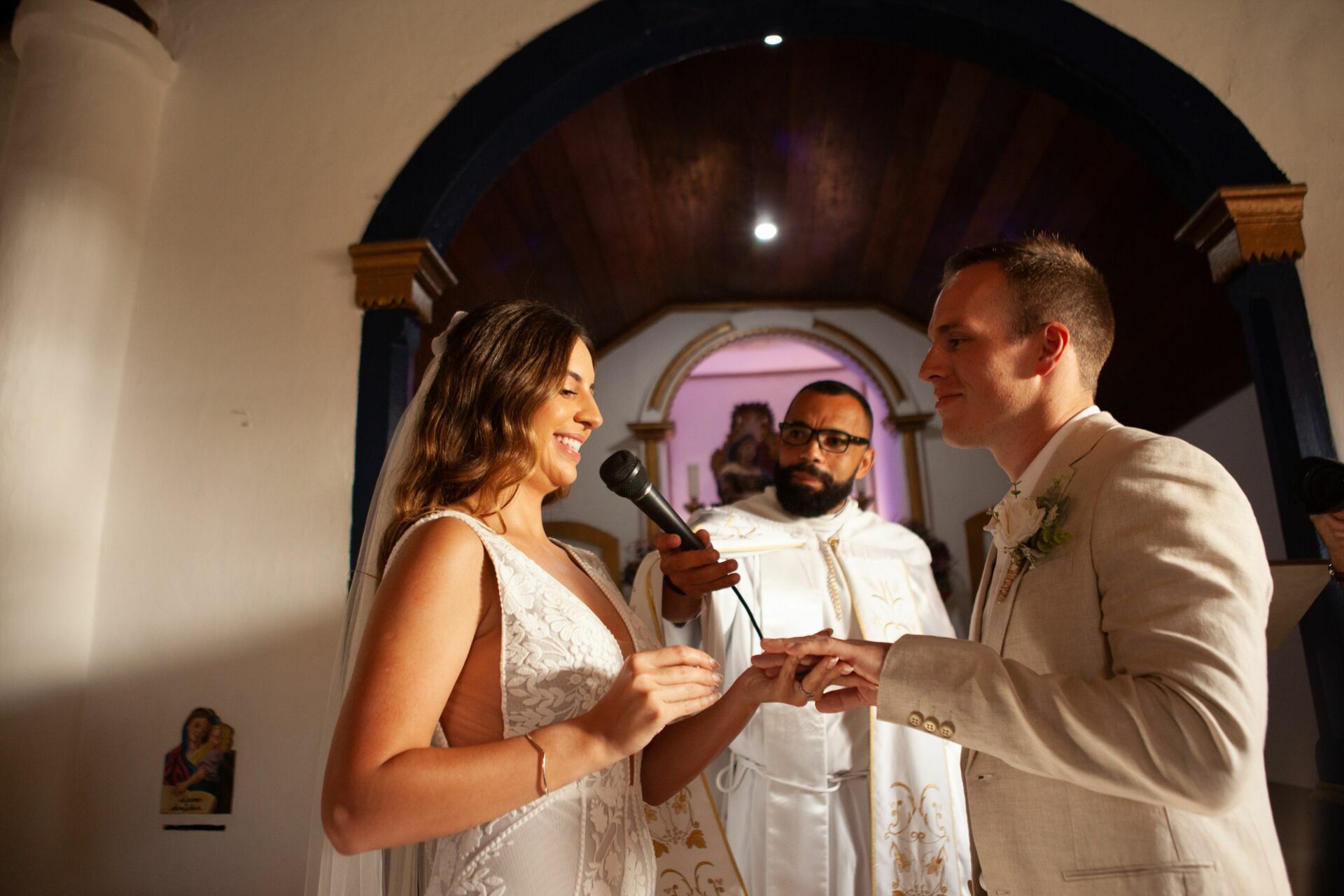 Foto Casamento Isadora e Adam - Igreja de Sant' Ana -Iate Clube  Búzios - RJ - Imagem 118