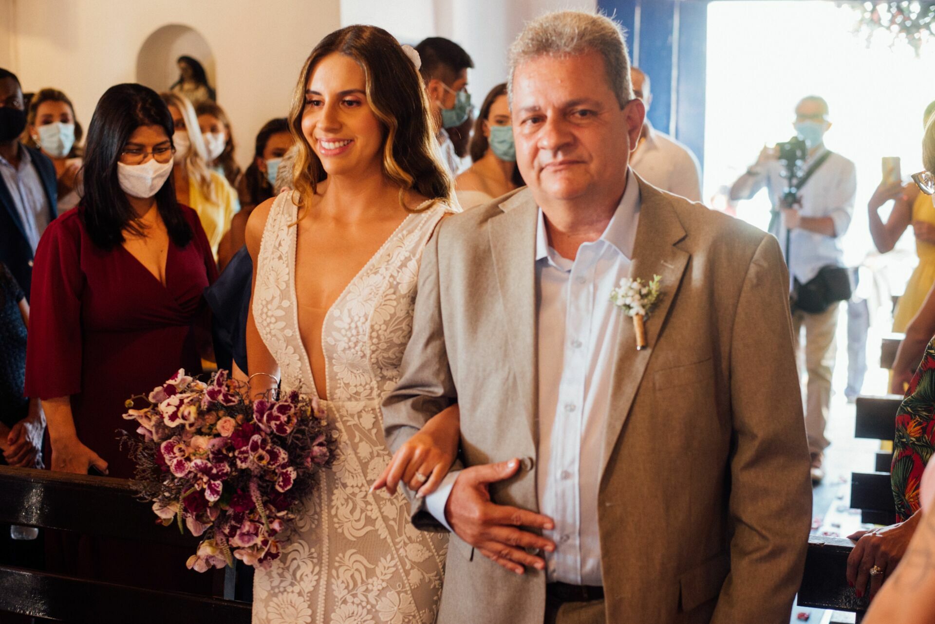 Foto Casamento Isadora e Adam - Igreja de Sant' Ana -Iate Clube  Búzios - RJ - Imagem 98