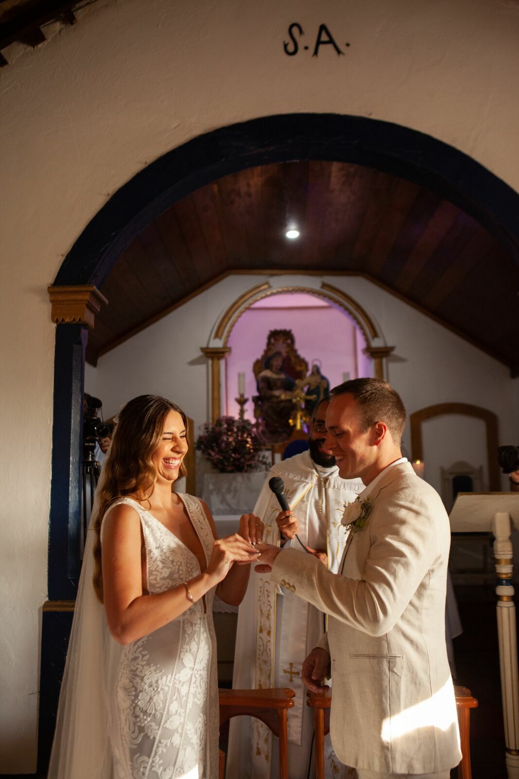 Foto Casamento Isadora e Adam - Igreja de Sant' Ana -Iate Clube  Búzios - RJ - Imagem 119