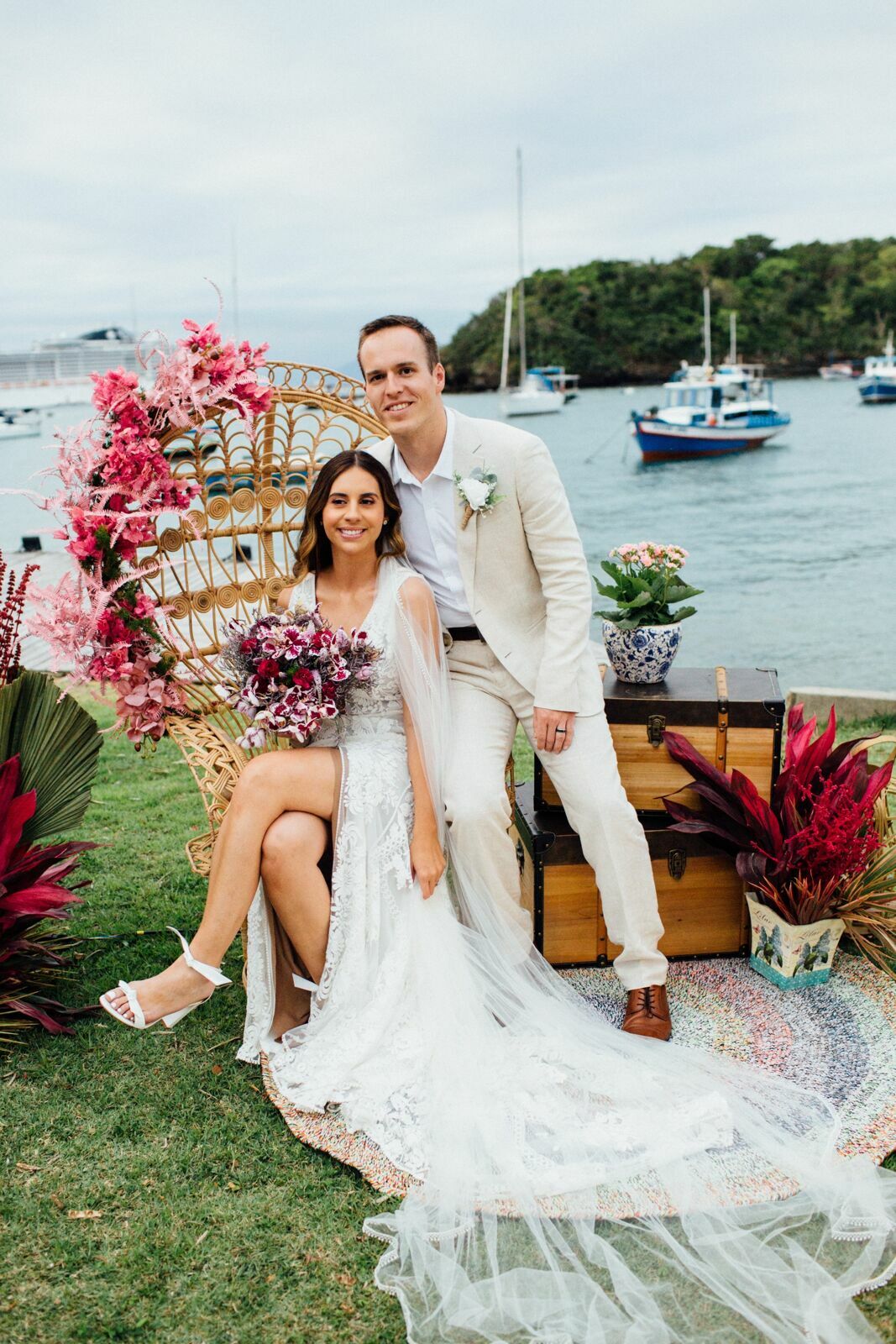 Foto Casamento Isadora e Adam - Igreja de Sant' Ana -Iate Clube  Búzios - RJ - Imagem 180