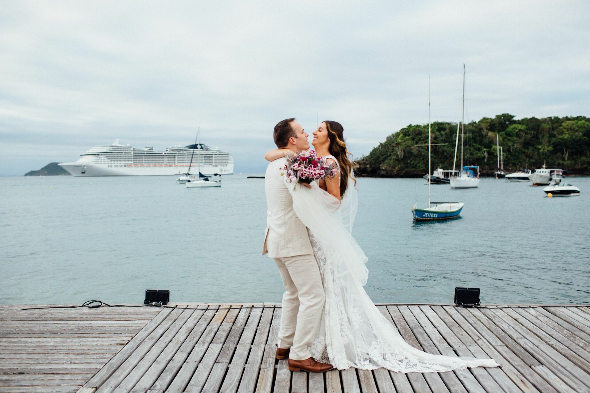 Foto Casamento Isadora e Adam - Igreja de Sant' Ana -Iate Clube  Búzios - RJ - Imagem 179
