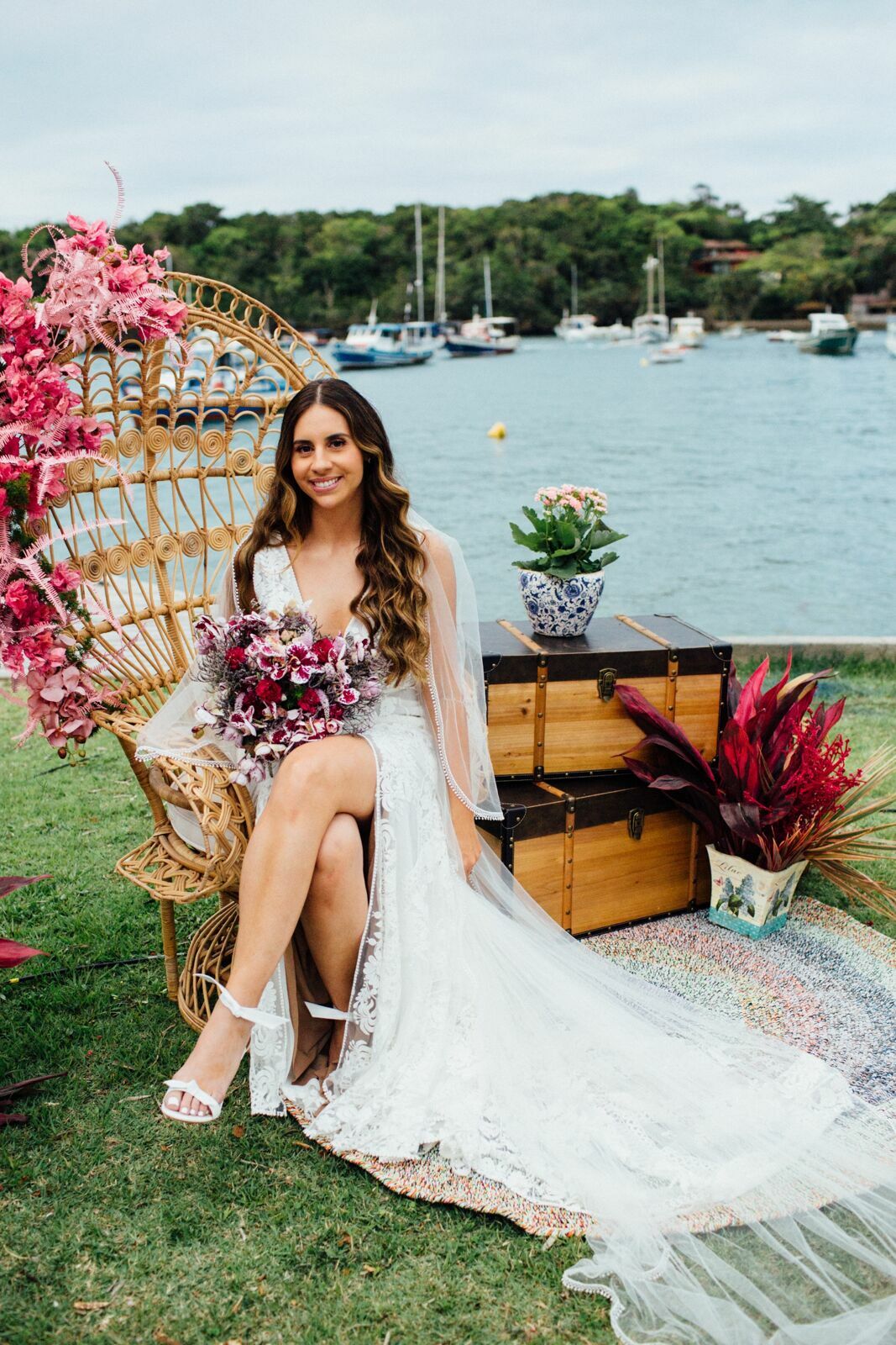 Foto Casamento Isadora e Adam - Igreja de Sant' Ana -Iate Clube  Búzios - RJ - Imagem 183