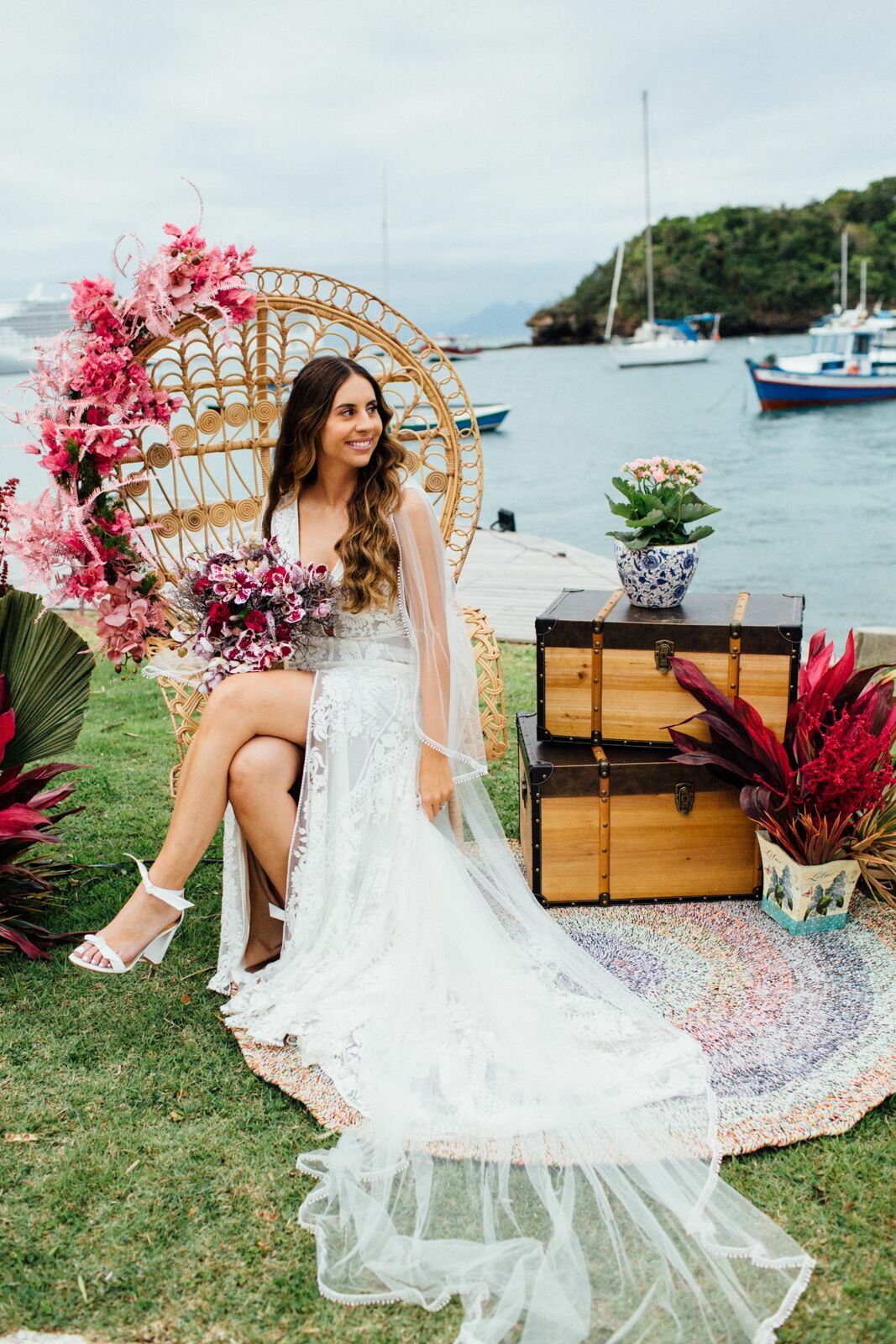 Foto Casamento Isadora e Adam - Igreja de Sant' Ana -Iate Clube  Búzios - RJ - Imagem 182