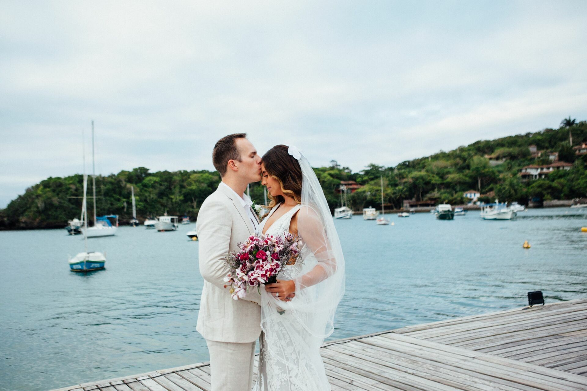 Foto Casamento Isadora e Adam - Igreja de Sant' Ana -Iate Clube  Búzios - RJ - Imagem 173