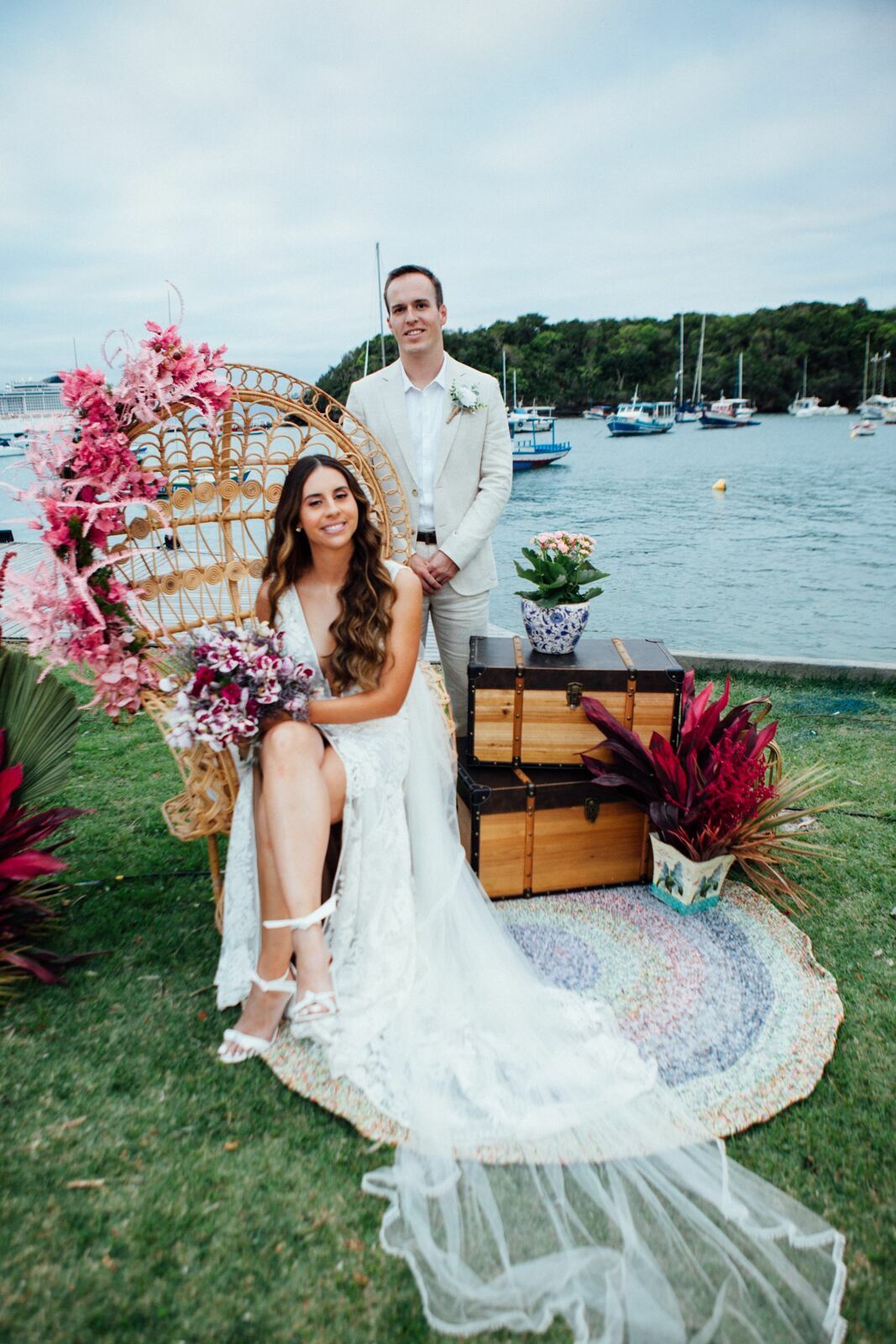 Foto Casamento Isadora e Adam - Igreja de Sant' Ana -Iate Clube  Búzios - RJ - Imagem 184
