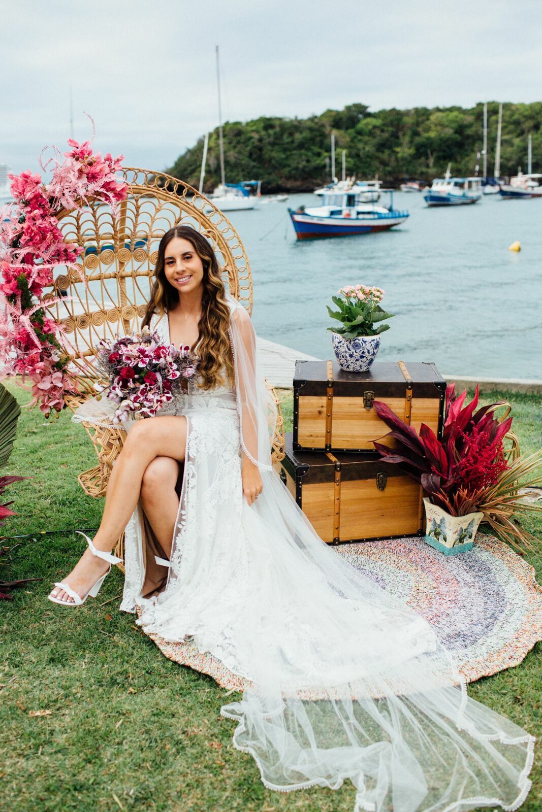 Foto Casamento Isadora e Adam - Igreja de Sant' Ana -Iate Clube  Búzios - RJ - Imagem 181