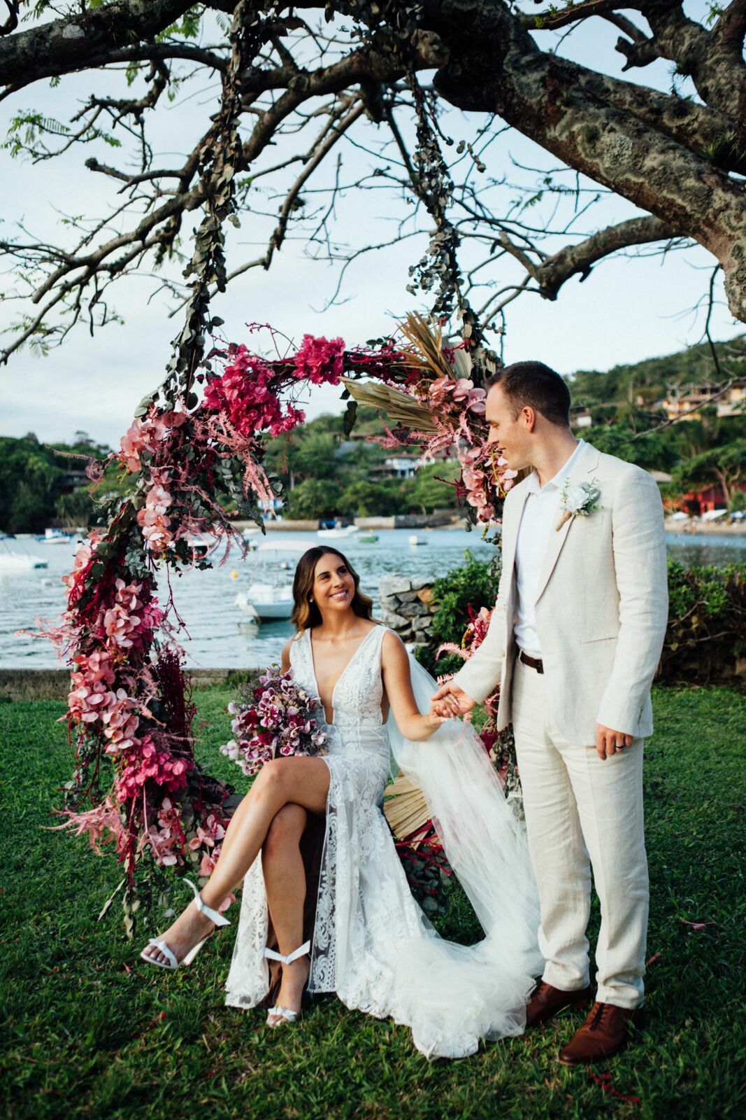 Foto Casamento Isadora e Adam - Igreja de Sant' Ana -Iate Clube  Búzios - RJ - Imagem 158