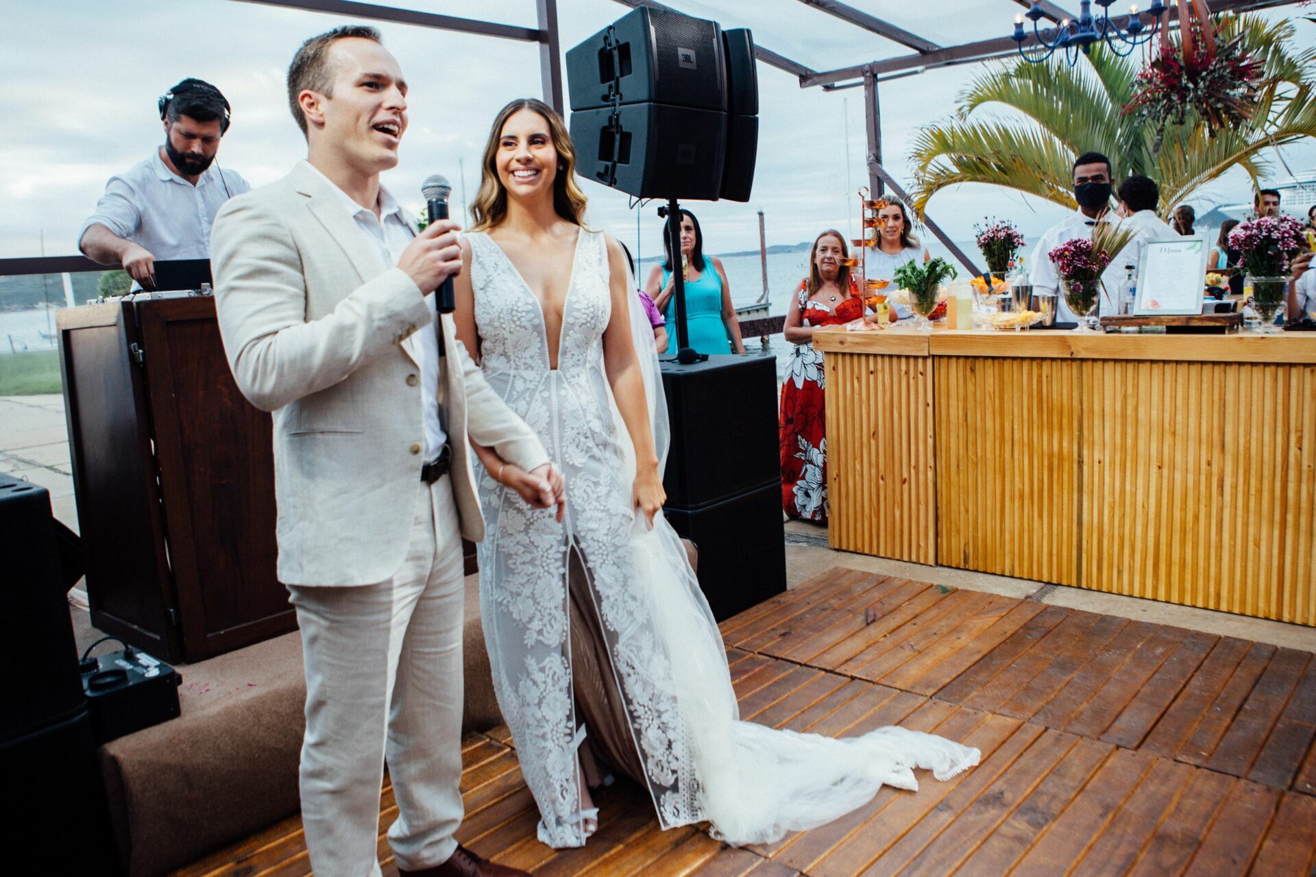 Foto Casamento Isadora e Adam - Igreja de Sant' Ana -Iate Clube  Búzios - RJ - Imagem 214