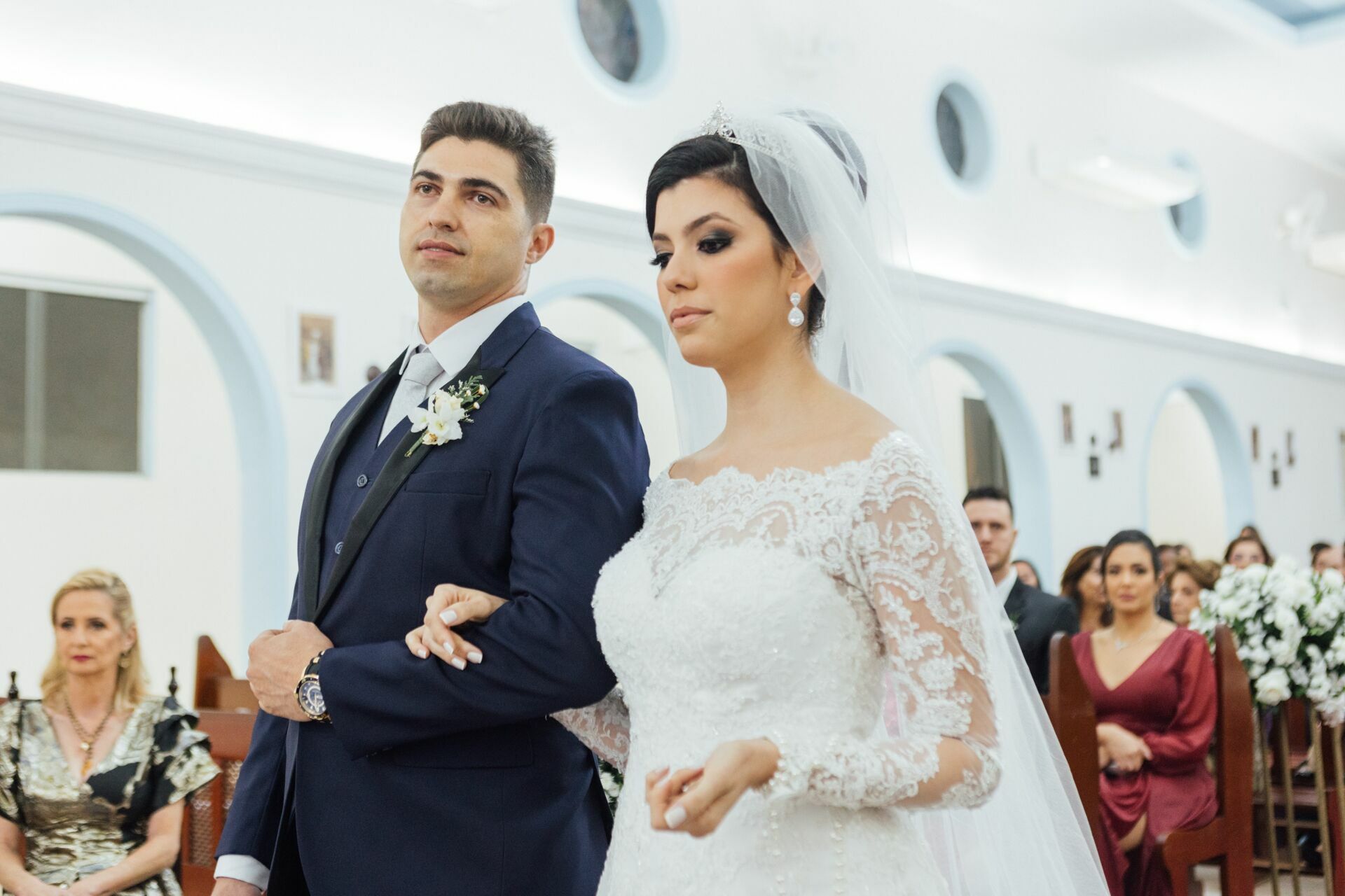 Foto Casamento Melissa e Bruno - Igreja Capelania militar - la Belle Maison - Imagem 75