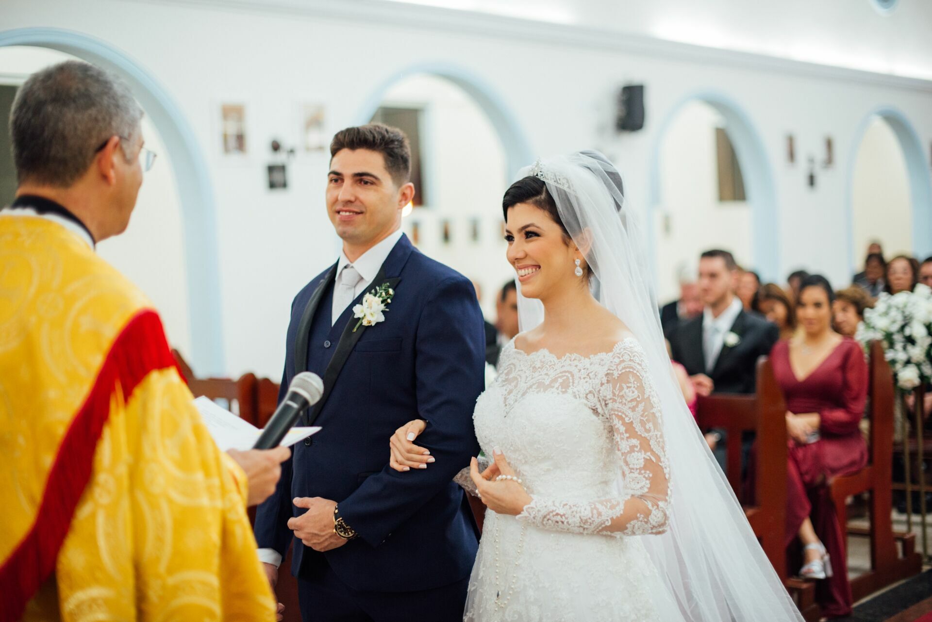 Foto Casamento Melissa e Bruno - Igreja Capelania militar - la Belle Maison - Imagem 84