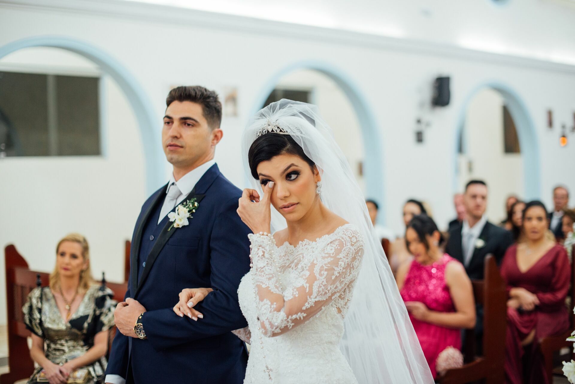 Foto Casamento Melissa e Bruno - Igreja Capelania militar - la Belle Maison - Imagem 74