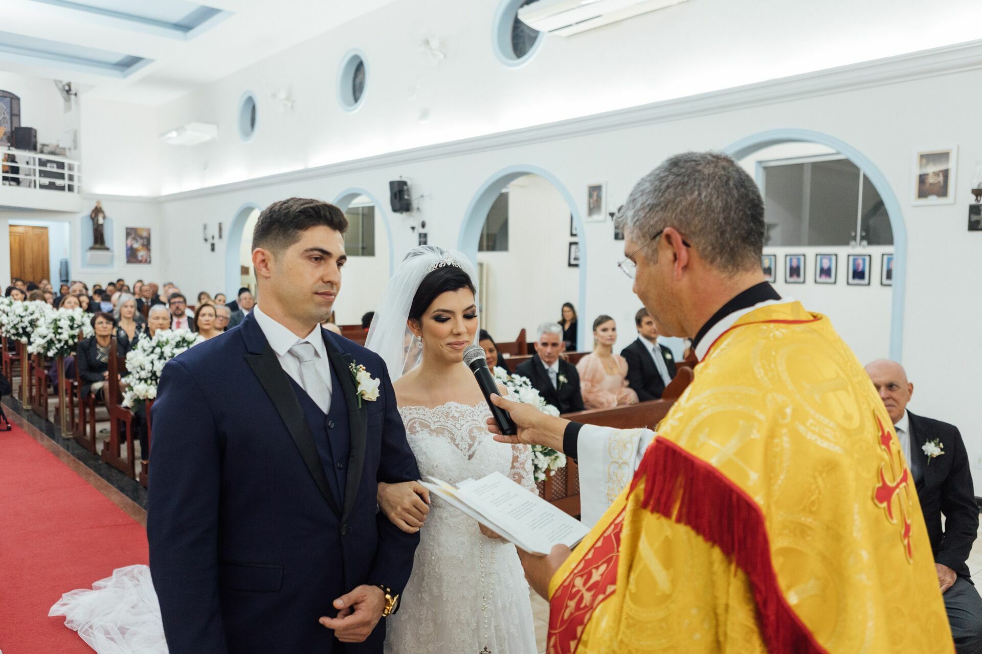 Foto Casamento Melissa e Bruno - Igreja Capelania militar - la Belle Maison - Imagem 86